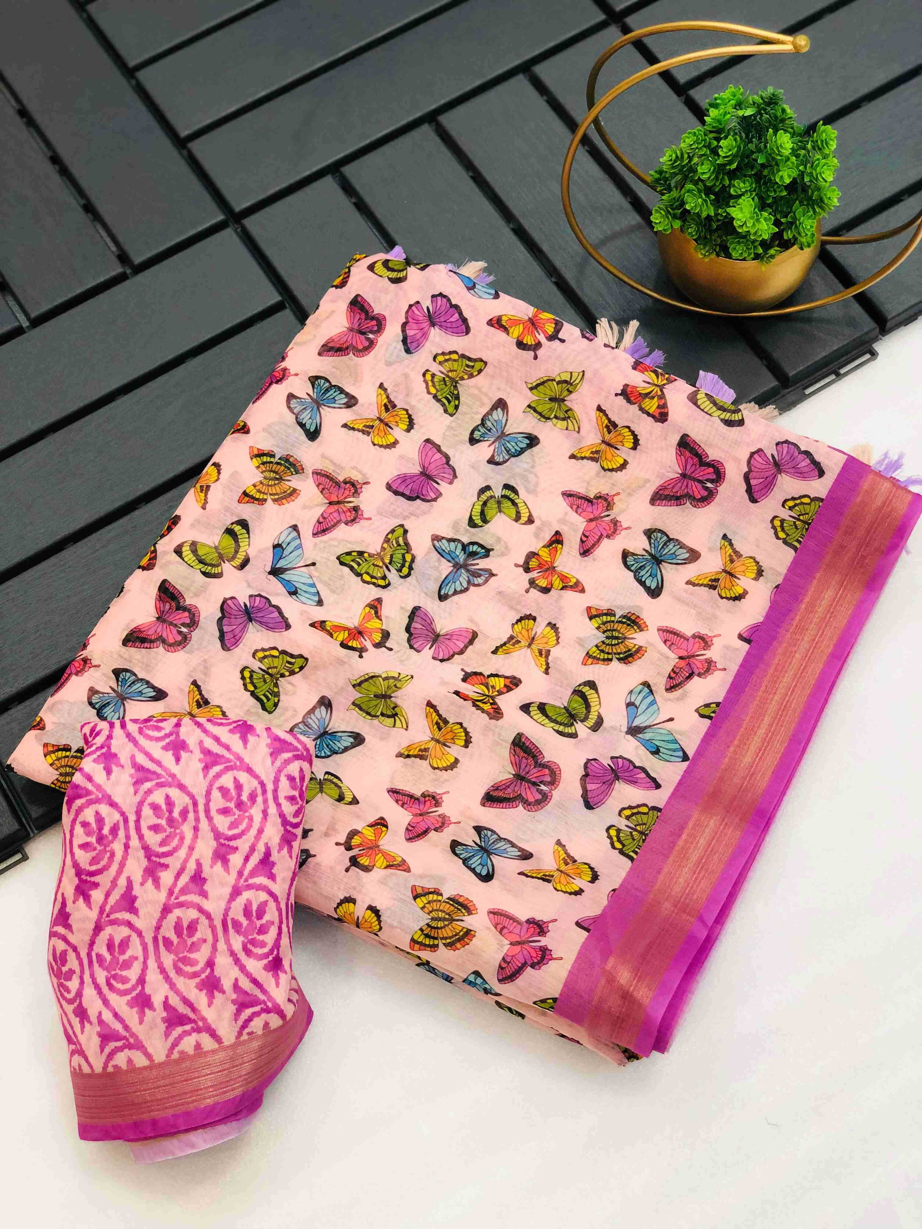 YNF CHANDERI COTTON KESH261 KTS65 SAREE WHOLESALE CHANDERI PRINTED COTTON SAREE MANUFACTURER