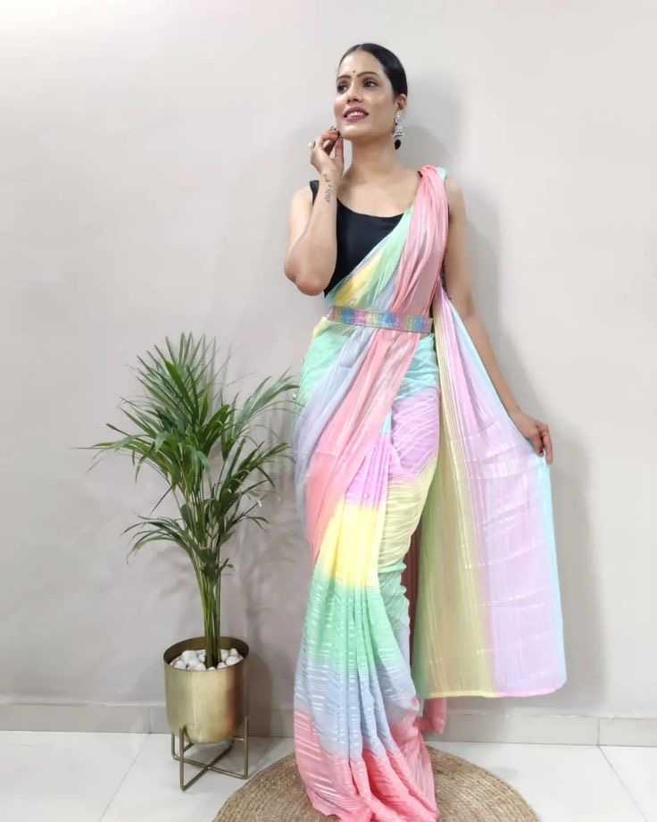 YNF CHIFFON KESH274 MIS22 SAREE WHOLESALE CHIFFON ZARI BORDER FANCY SAREE MANUFACTURER