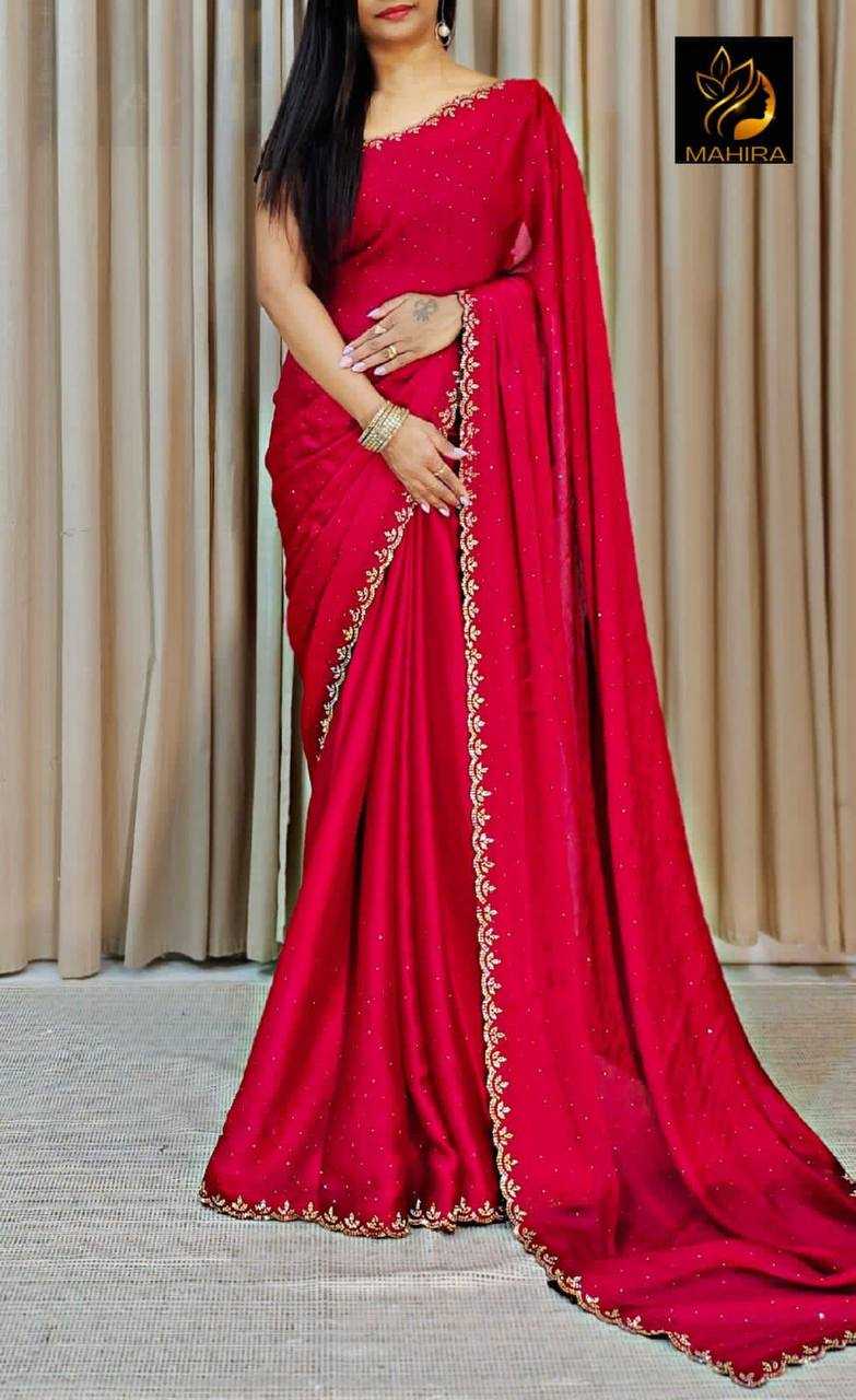 Ynf Chiffon KESH336 DIYA Sarees Wholesale Georgette Sarees Chiffon Sarees Cutwork Saree Manufacturer