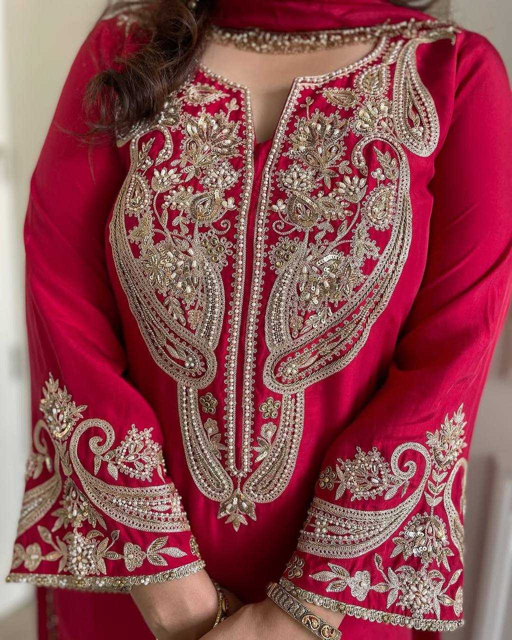 YNF CHINON KESH125  3097 SUITS & DRESSES WHOLESALE EMBROIDERY LADIES PARTY WEAR SUITS MANUFACTURER