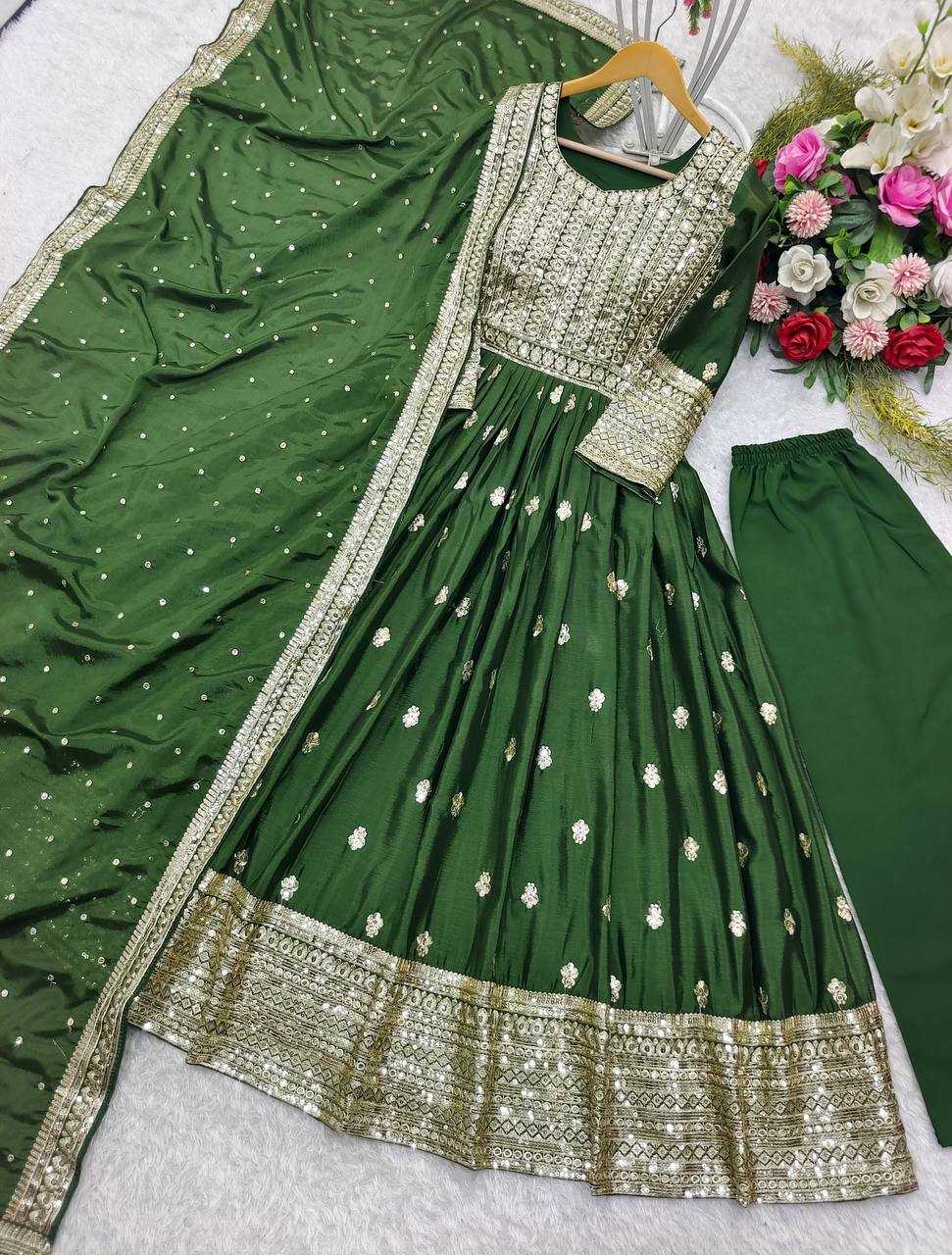 YNF CHINON KESH156 104 GOWNS WHOLESALEFANCY EMBROIDERY SEQUIN GOWNS MANUFACTURER