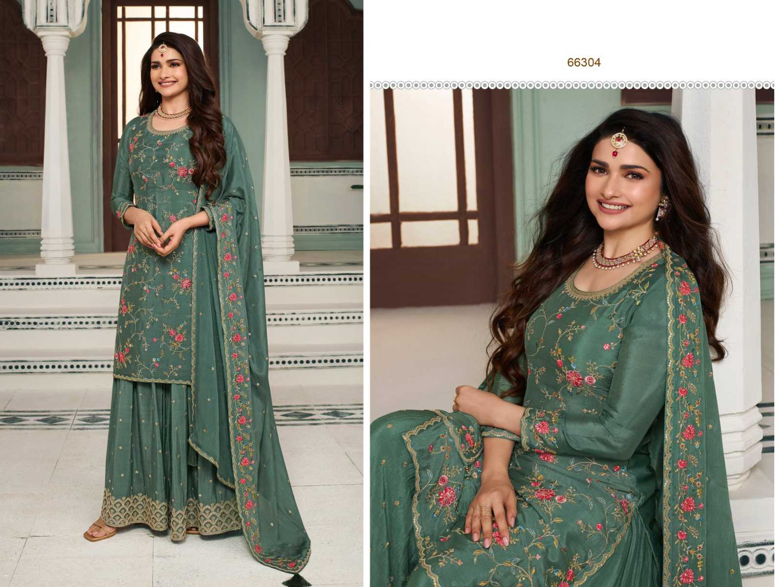 Ynf Chinon KESH379 AVANTI Suits & Dresses Wholesale Unstitched Suits Embroidery Suits Palazzo Suit Manufacturer