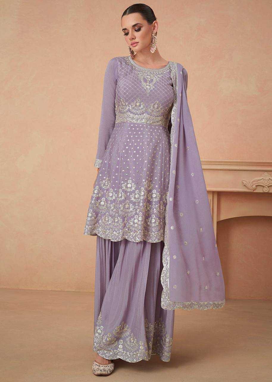 YNF CHINON KESH398 1154 PALAZO SUIT WHOLESALE WEDDING EMBROIDERY PALAZO SUITS MANUFACTURER