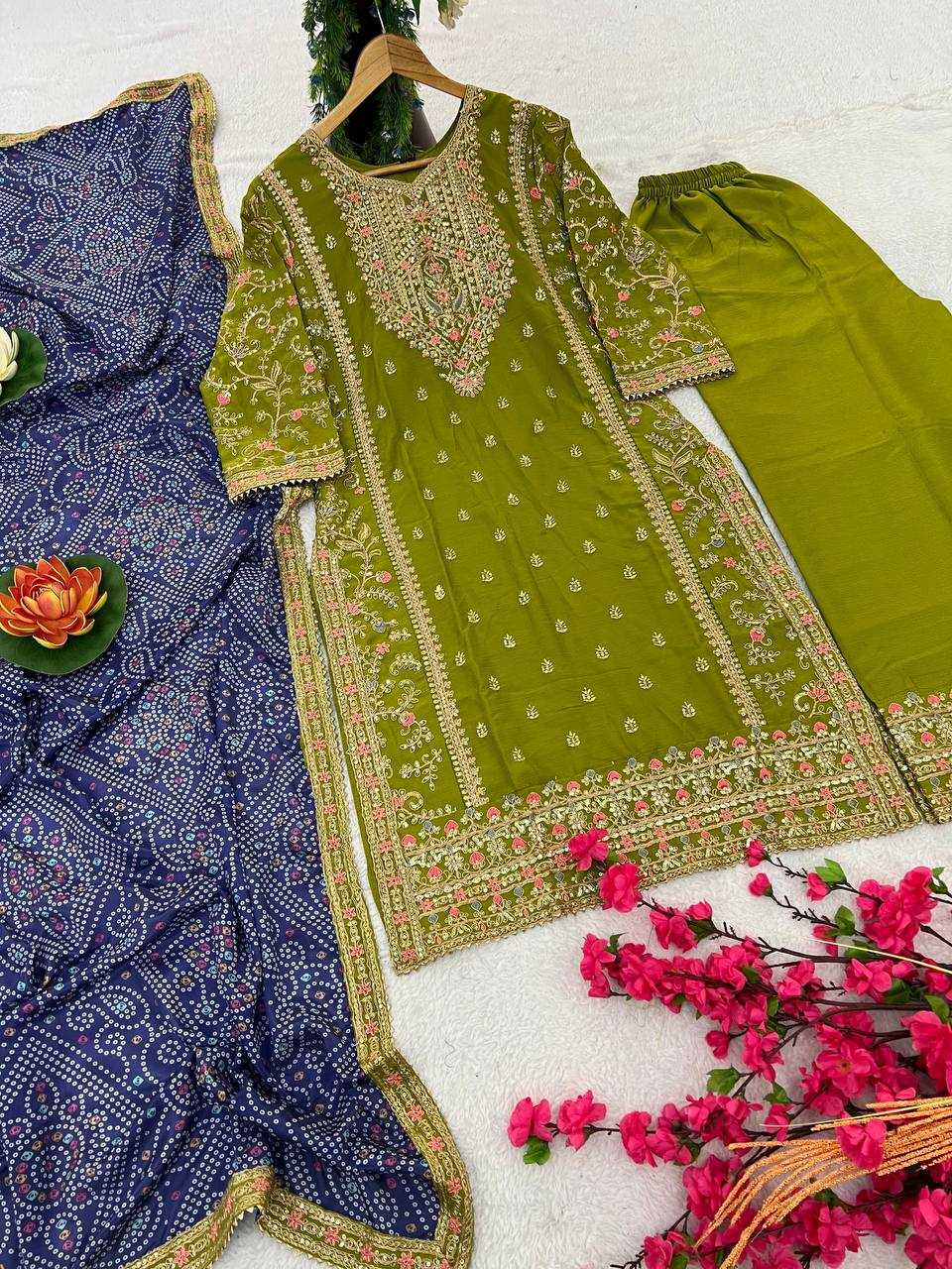 YNF CHINON KESH399 3137 SUITS & DRESSES  WHOLESALE EMBROIDERY EID LADIES SUITS MANUFACTURER