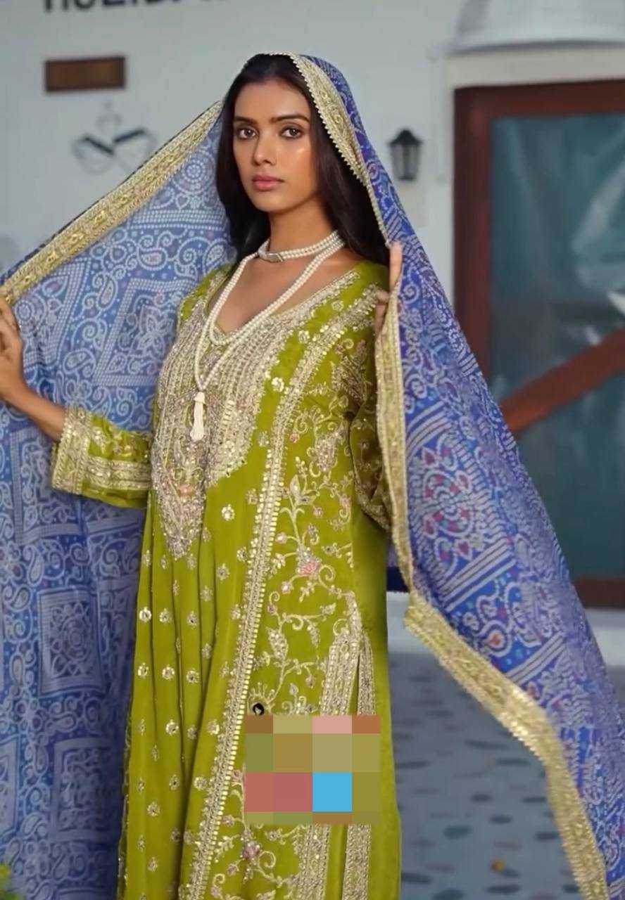 YNF CHINON KESH399 3137 SUITS & DRESSES  WHOLESALE EMBROIDERY EID LADIES SUITS MANUFACTURER