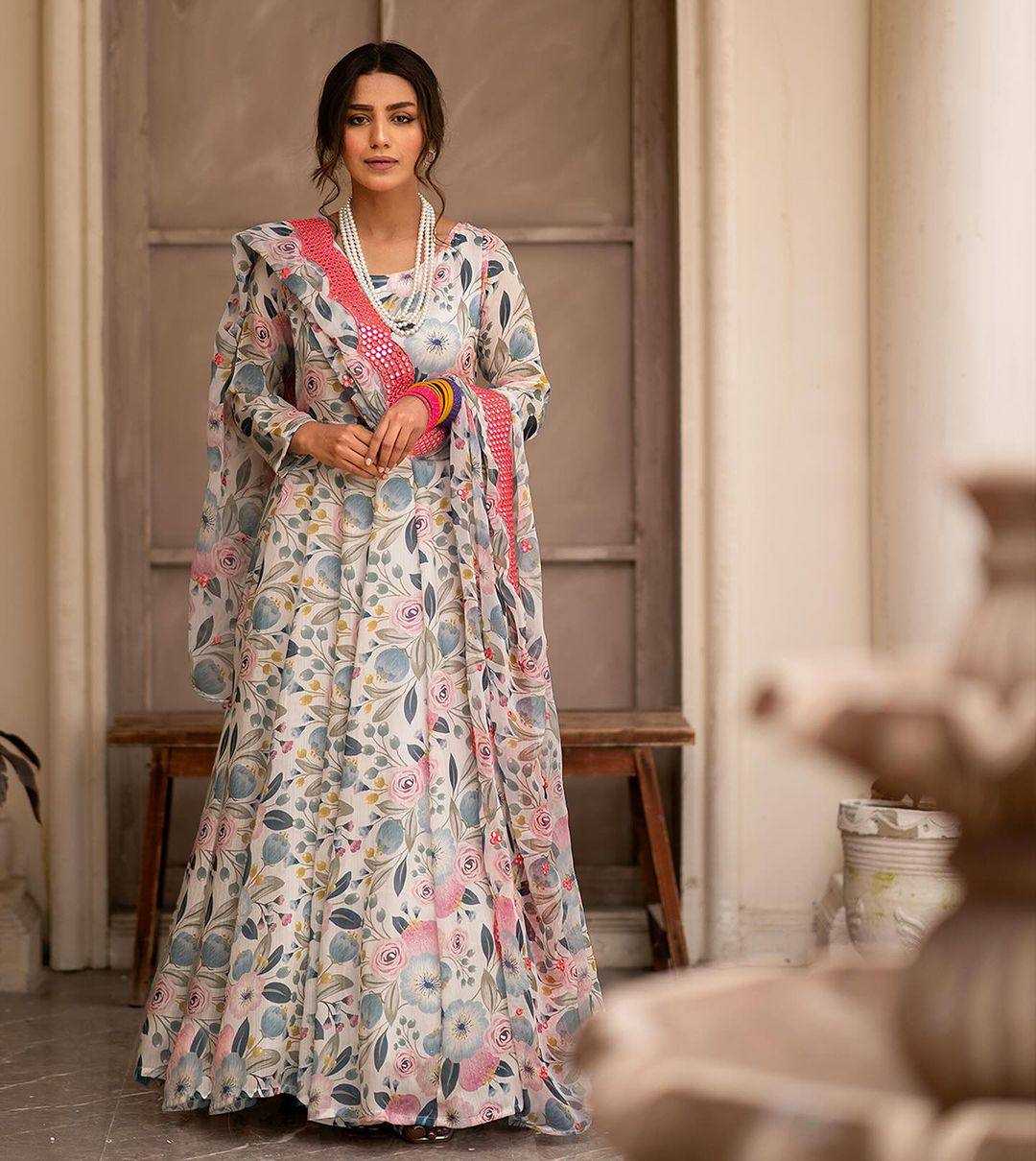 YNF CHINON KESH408 6028 SUIT WHOLESALE EMBROIDERED DESIGNER PARTY WEAR SUIT MANUFACTURER