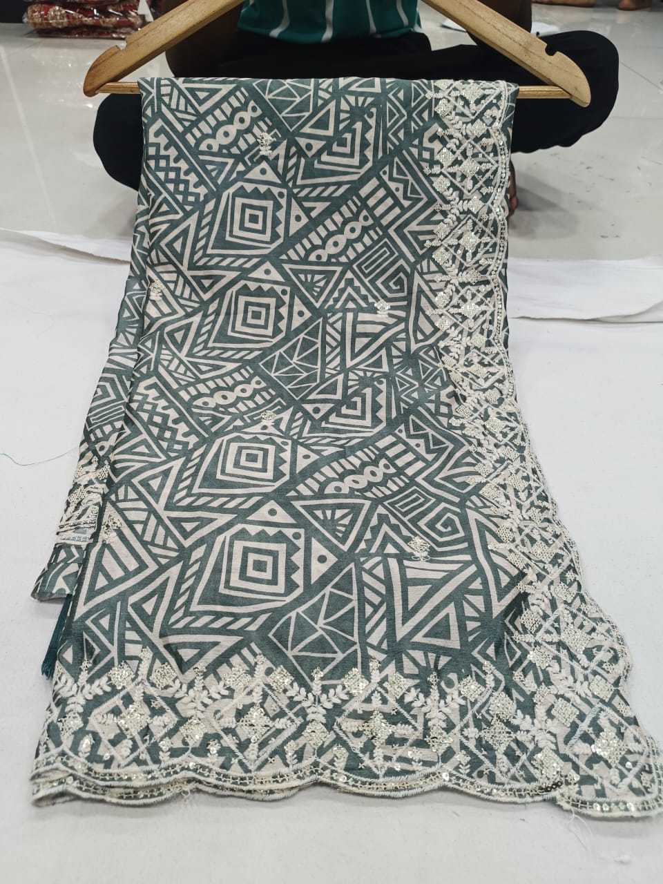 Ynf Chinon Silk KESH287 JCS03 Silk Sarees Wholesale Printed Silk Saree Designer Silk Sarees Fancy Silk Sarees Manufacturer