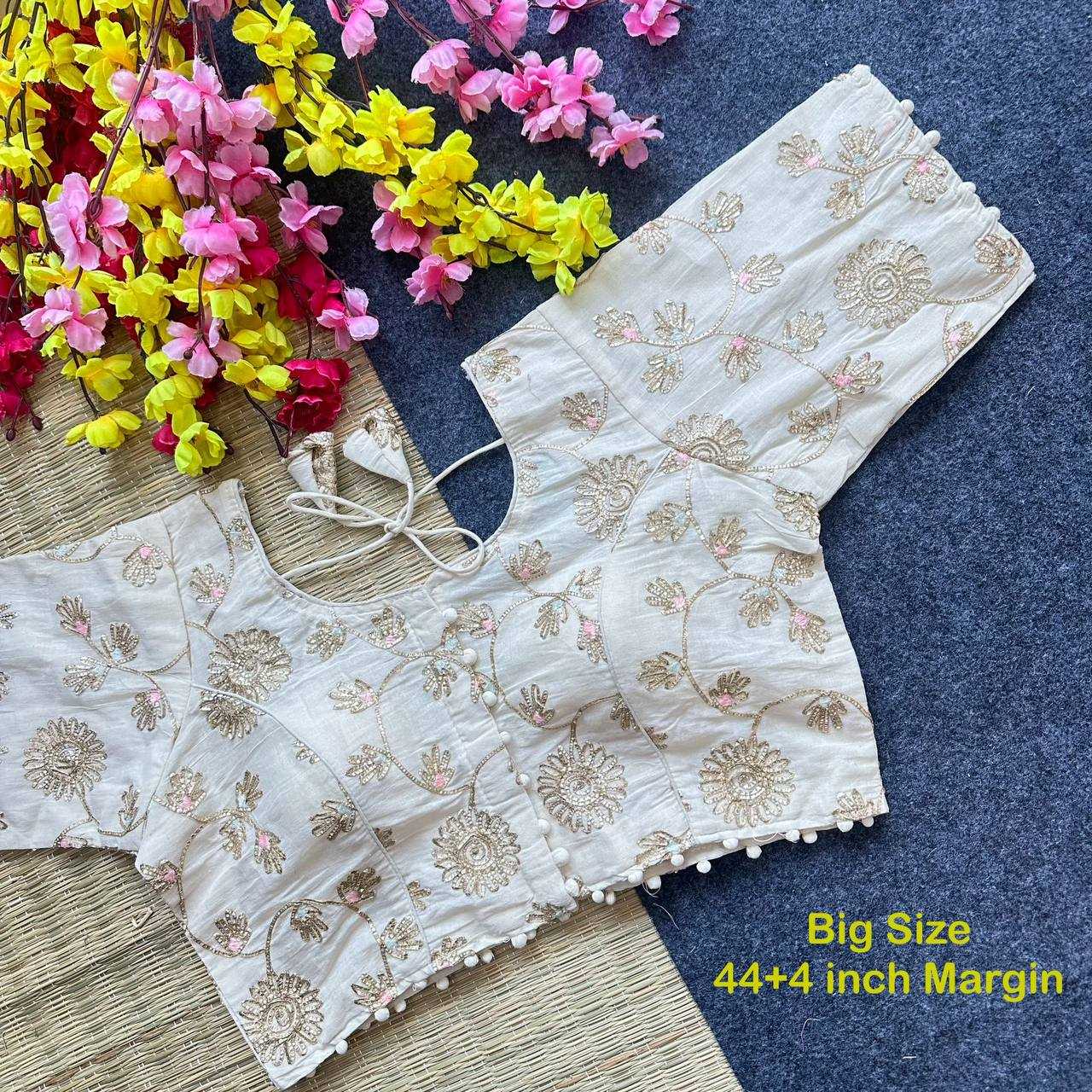 Ynf Cotton Cambric KESH405 BEA24 Readymade Blouses Wholesale Designer Blouse Embroidered Blouses Cotton Blouse Manufacturer