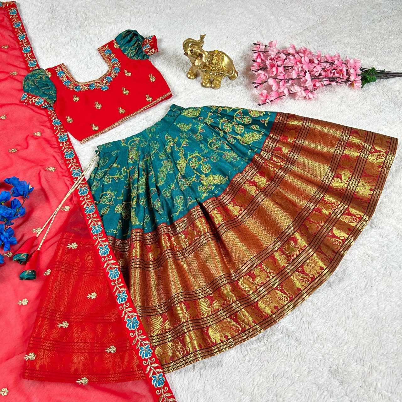 Ynf Cotton KESH109 RRKT99 Kids Wear Wholesale Kids Lehenga Kids Lehenga Choli Kids Festive Wear Manufacturer