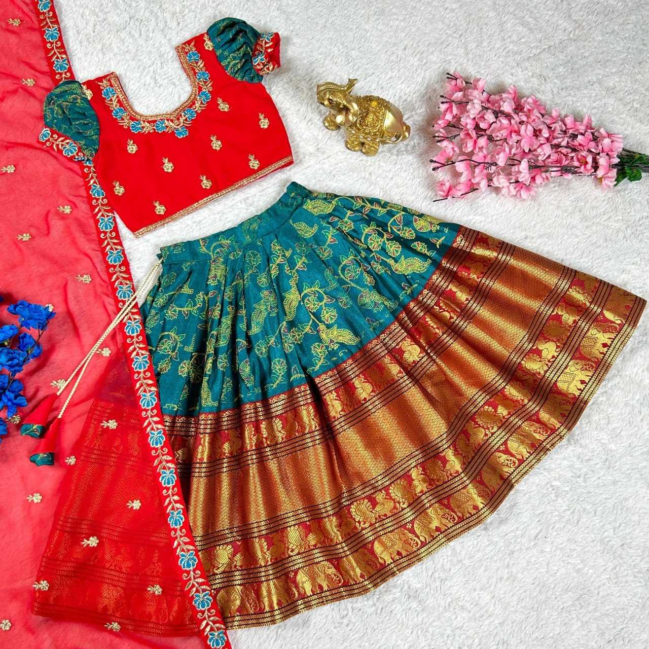 Ynf Cotton KESH109 RRKT99 Kids Wear Wholesale Kids Lehenga Kids Lehenga Choli Kids Festive Wear Manufacturer