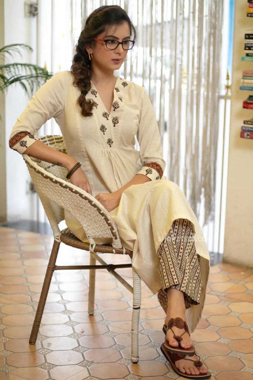 YNF COTTON KESH225 SCN04 SUIT WHOLESALE EMBROIDERED PRINTED COTTON SUIT MANUFACTURER