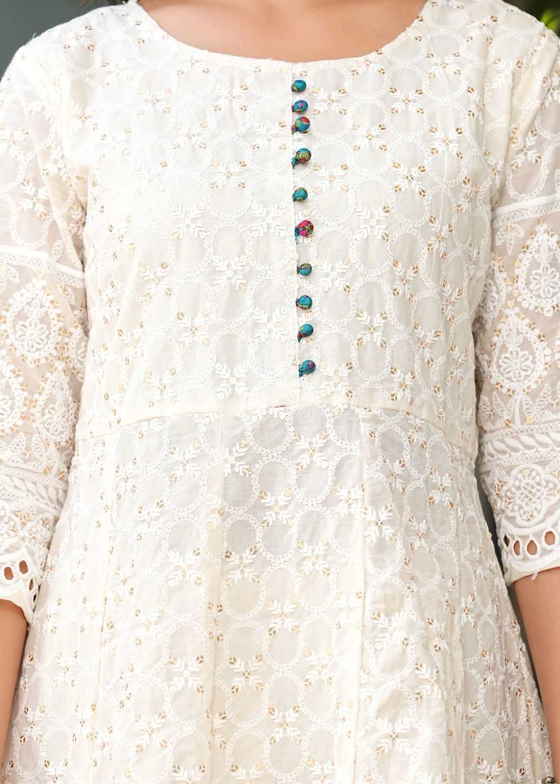 Ynf Cotton KESH256 RNF71 Kurti Wholesale Designer Kurtis Anarkali Kurtis Chikankari Kurtis Manufacturer