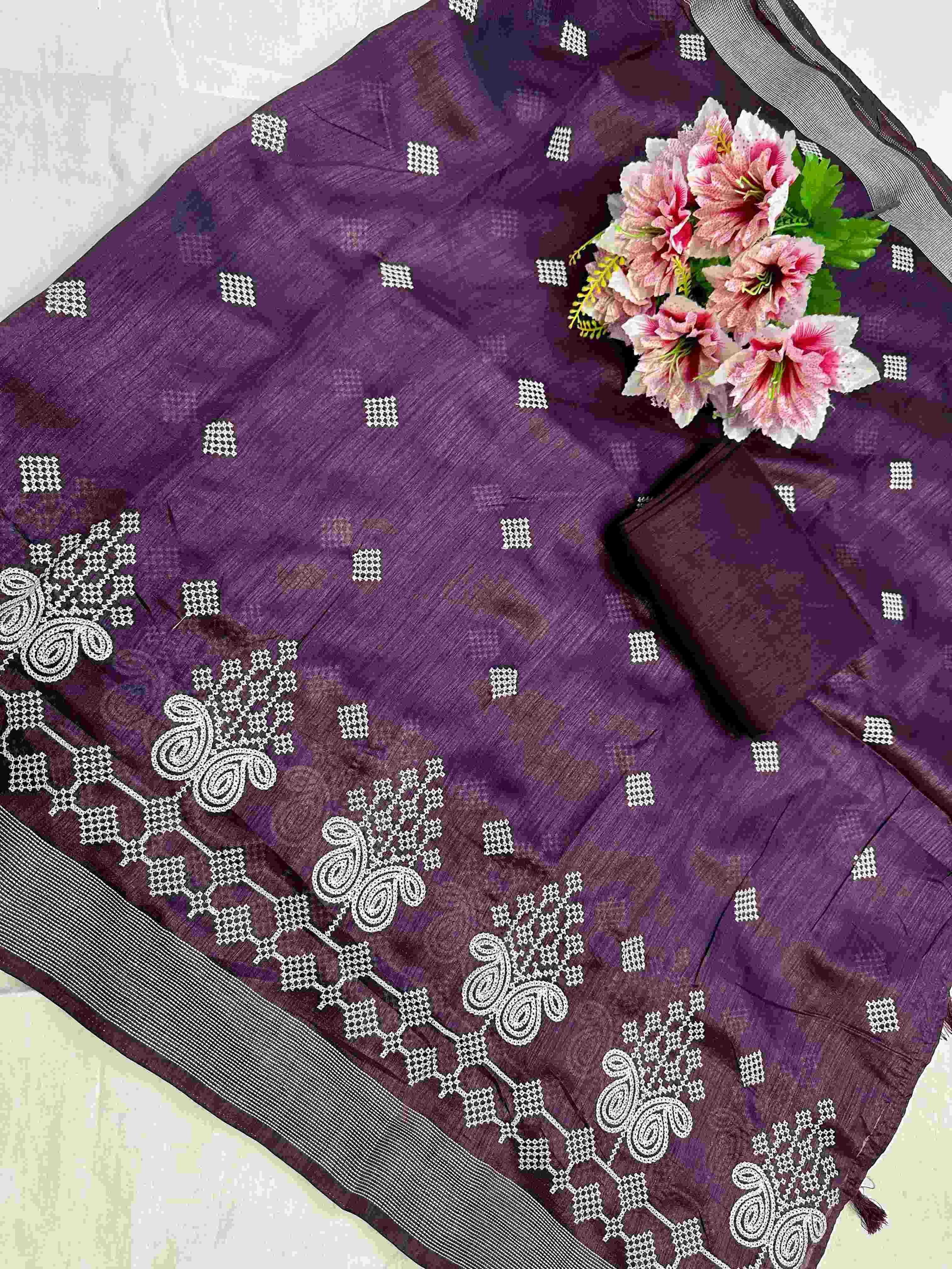 YNF COTTON KESH390 HFV07 SAREE WHOLESALE COTTON EMBROIDERED LADIES SAREE MANUFACTURER