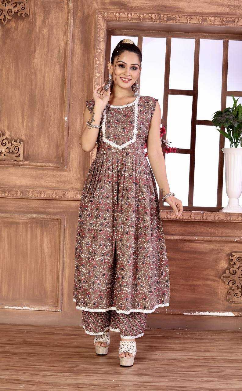 YNF COTTON KESH399 4003 KURTI WHOLESALE FANCY ANARKALI  LONG SUITS  MANUFACTURER