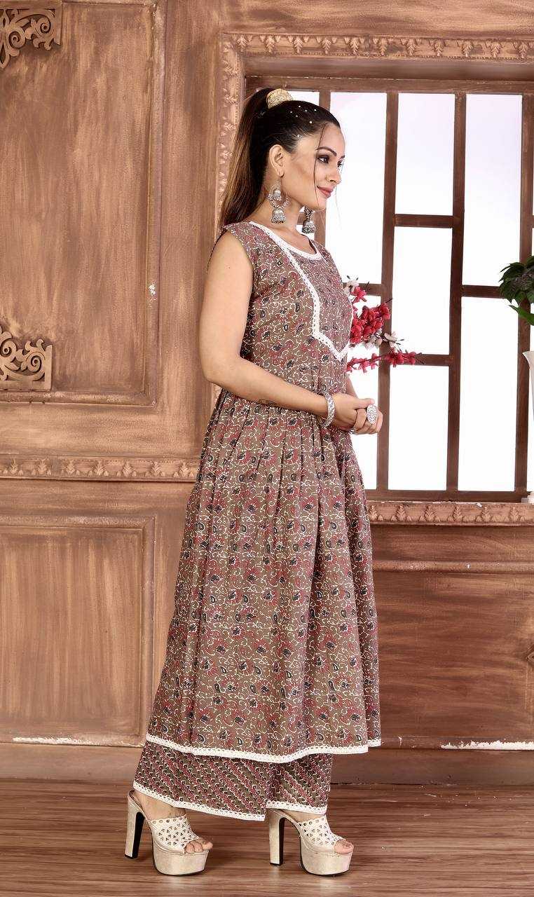 YNF COTTON KESH399 4003 KURTI WHOLESALE FANCY ANARKALI  LONG SUITS  MANUFACTURER