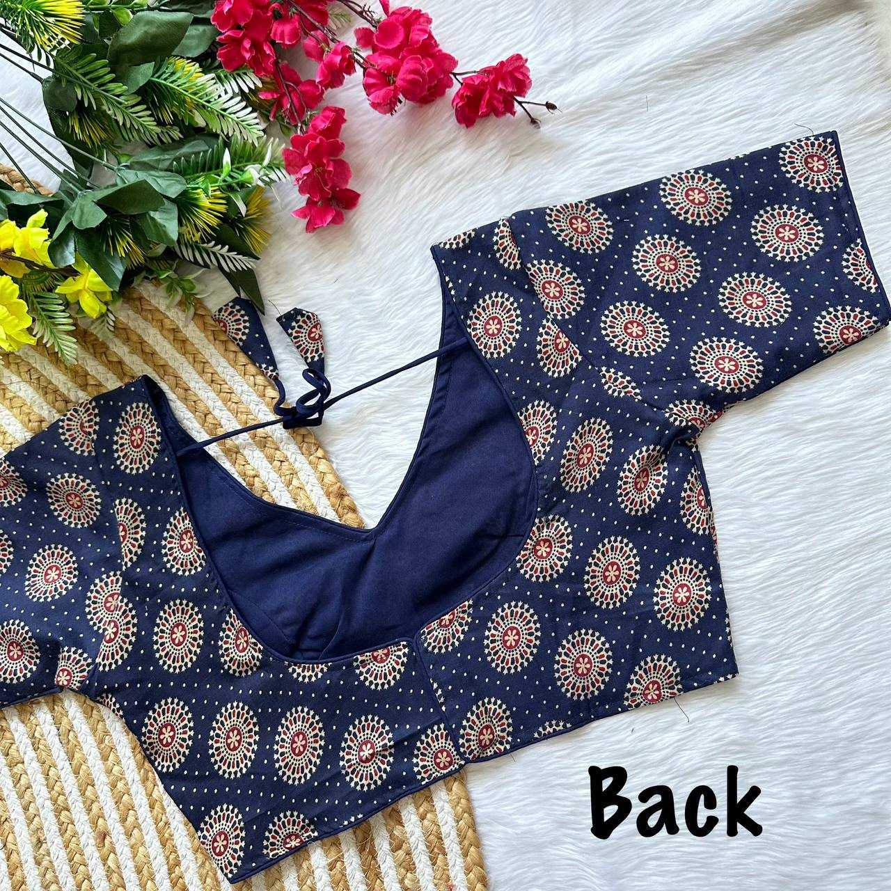 Ynf Cotton KESH405 BEA30 Readymade Blouses Wholesale Printed Blouse Designer Blouse Cotton Blouse Manufacturer