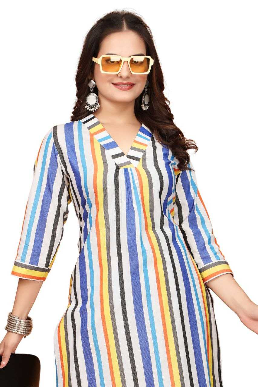 YNF COTTON KESH407 RMT60 KURTI WHOLESALE DESIGNER COTTON A-LINE KURTI MANUFACTURER