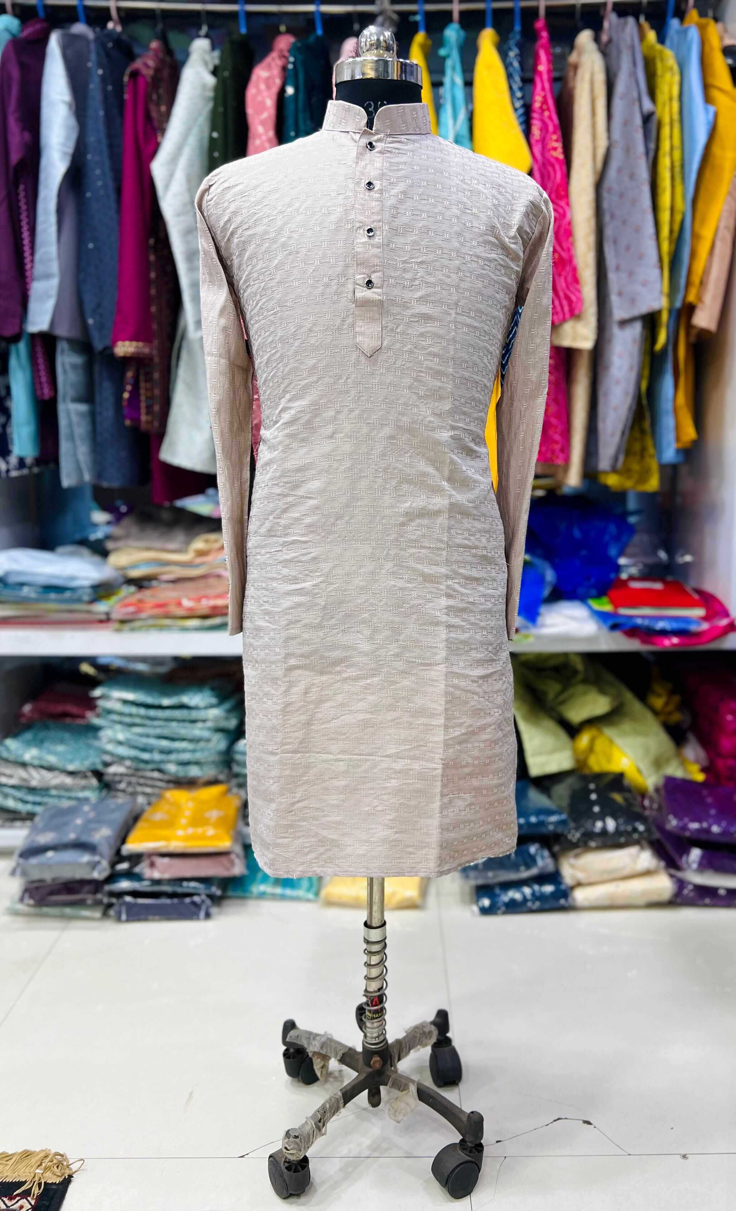 YNF COTTON RIN111 POSHAK MENS WEAR WHOLESALE MENS KURTA PYJAMA MENS WEAR MANUFACTURER