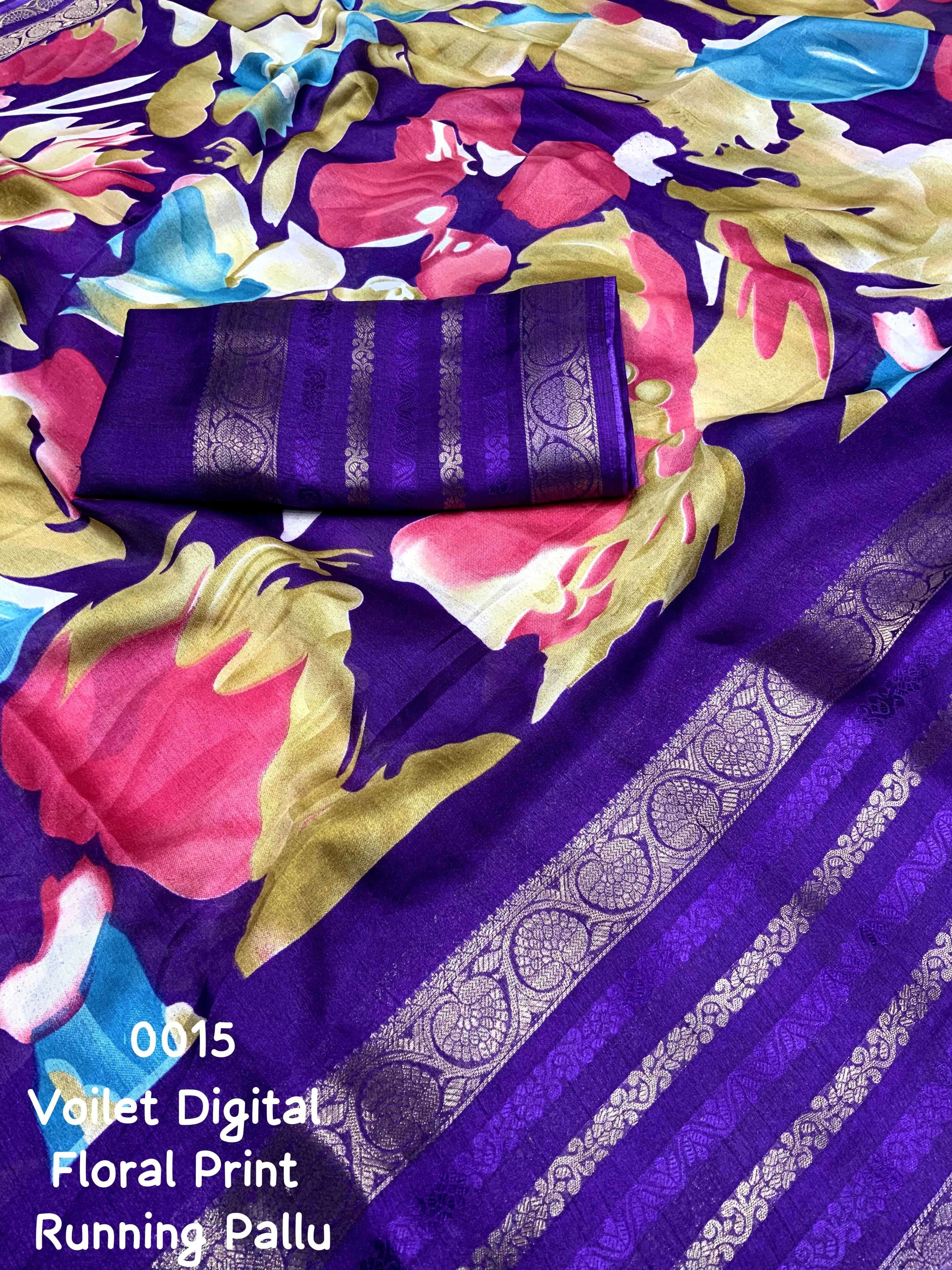 Ynf Crepe Silk KESH370 AHD06 Silk Sarees Wholesale Printed Silk Saree Crepe Silk Saree Designer Silk Sarees Manufacturer