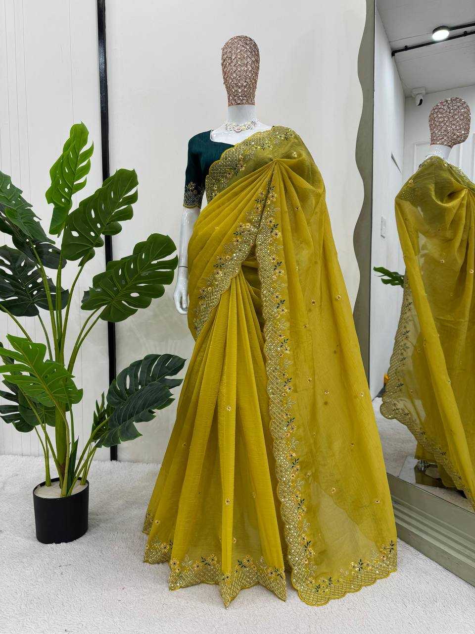 YNF CRUNCHI RIN133 542 SILK SAREE WHOLESALE DESIGNER PURE SILK FANCY SILK SAREE MANUFACTURER