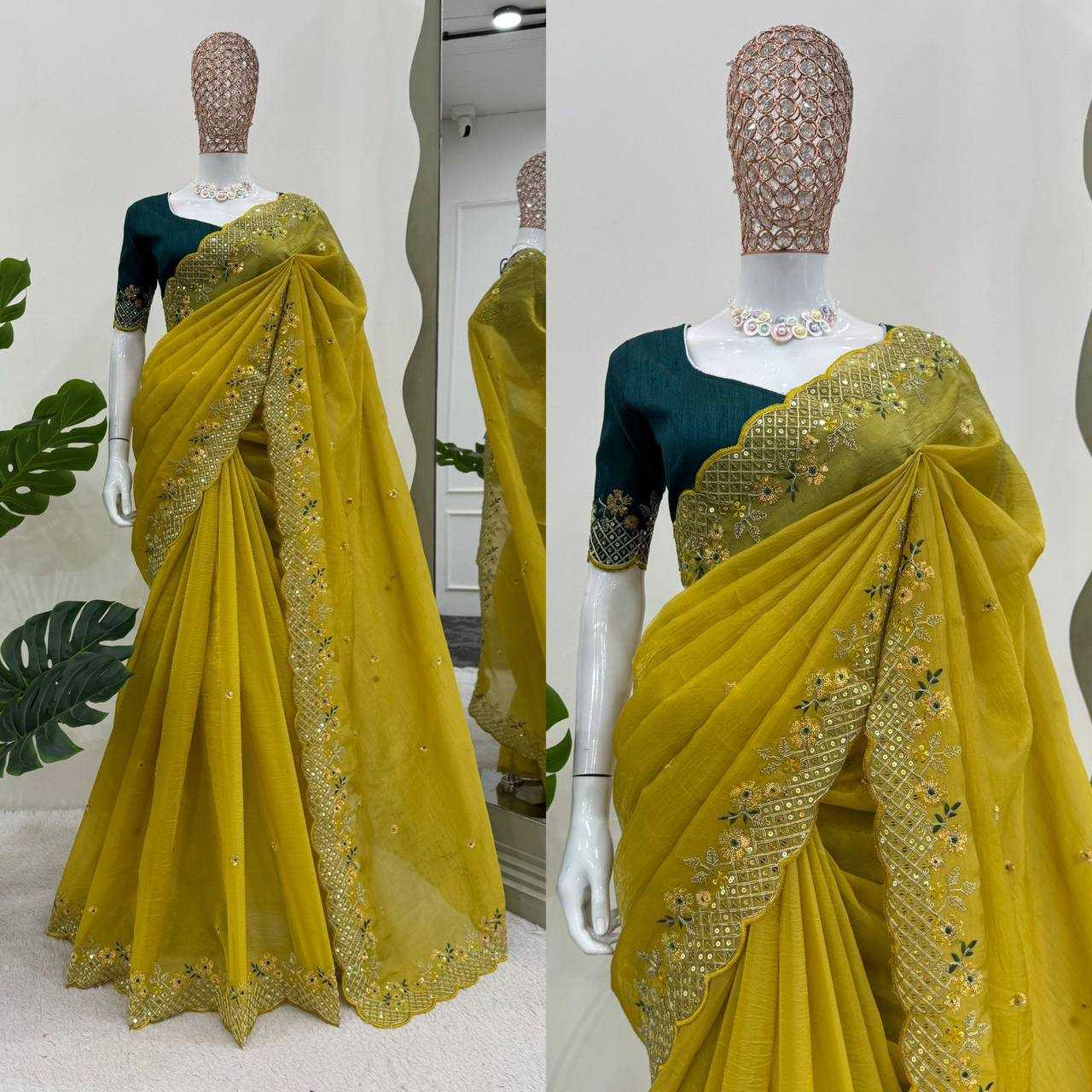 YNF CRUNCHI RIN133 542 SILK SAREE WHOLESALE DESIGNER PURE SILK FANCY SILK SAREE MANUFACTURER