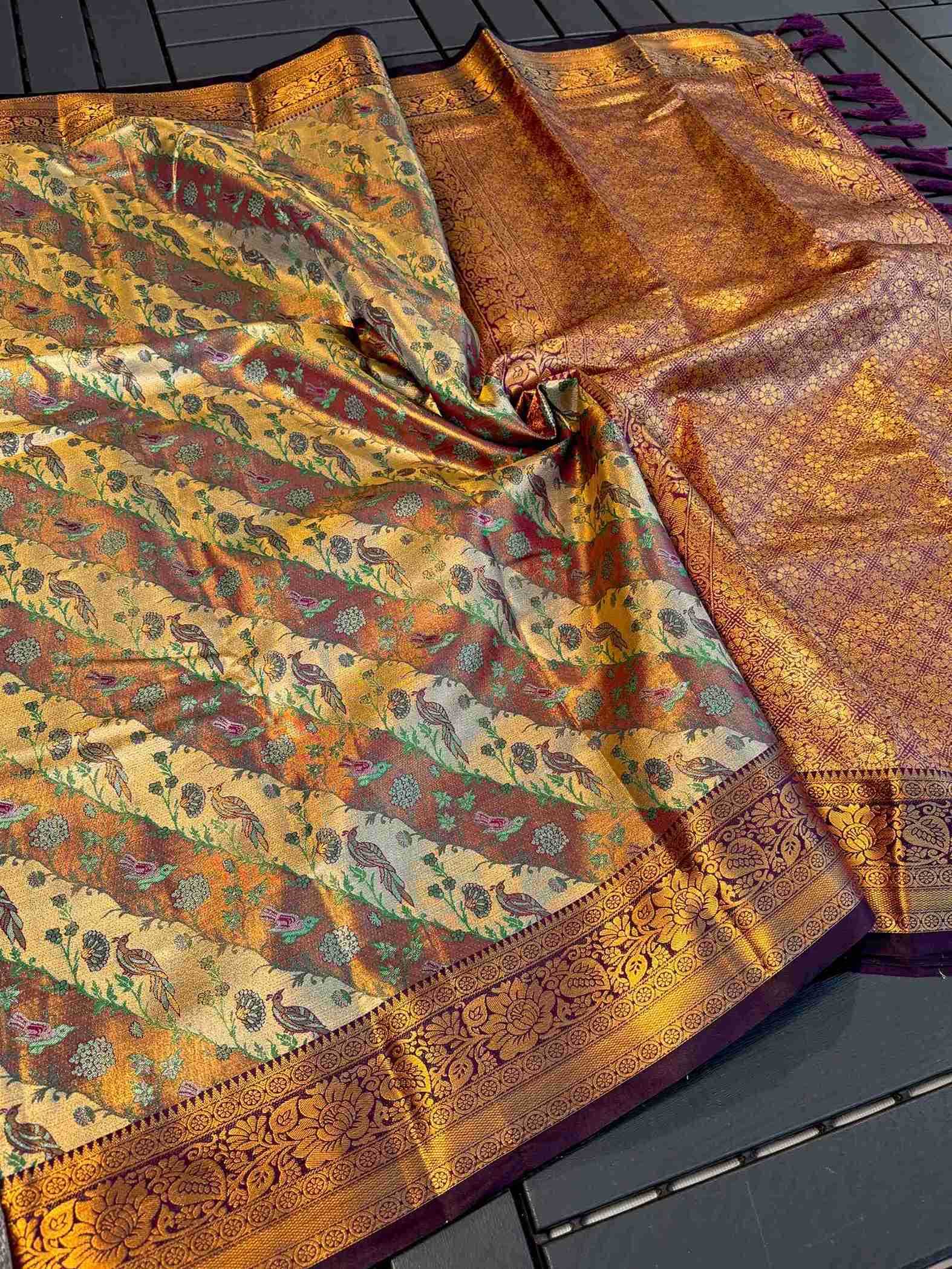 Ynf Dharmavaram Silk RIN116 REW35 Silk Sarees Wholesale Silk Sarees With Contrast Pallu Zari Border Silk Sarees Festival Silk Sarees Manufacturer