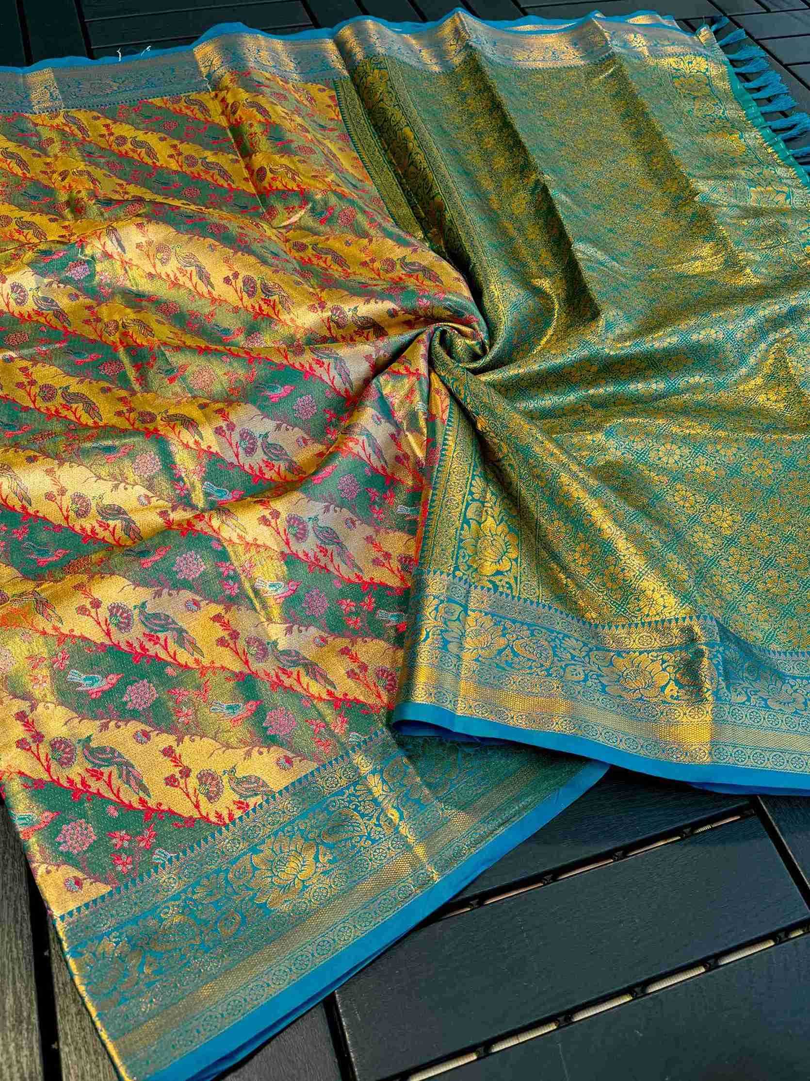 Ynf Dharmavaram Silk RIN116 REW35 Silk Sarees Wholesale Silk Sarees With Contrast Pallu Zari Border Silk Sarees Festival Silk Sarees Manufacturer