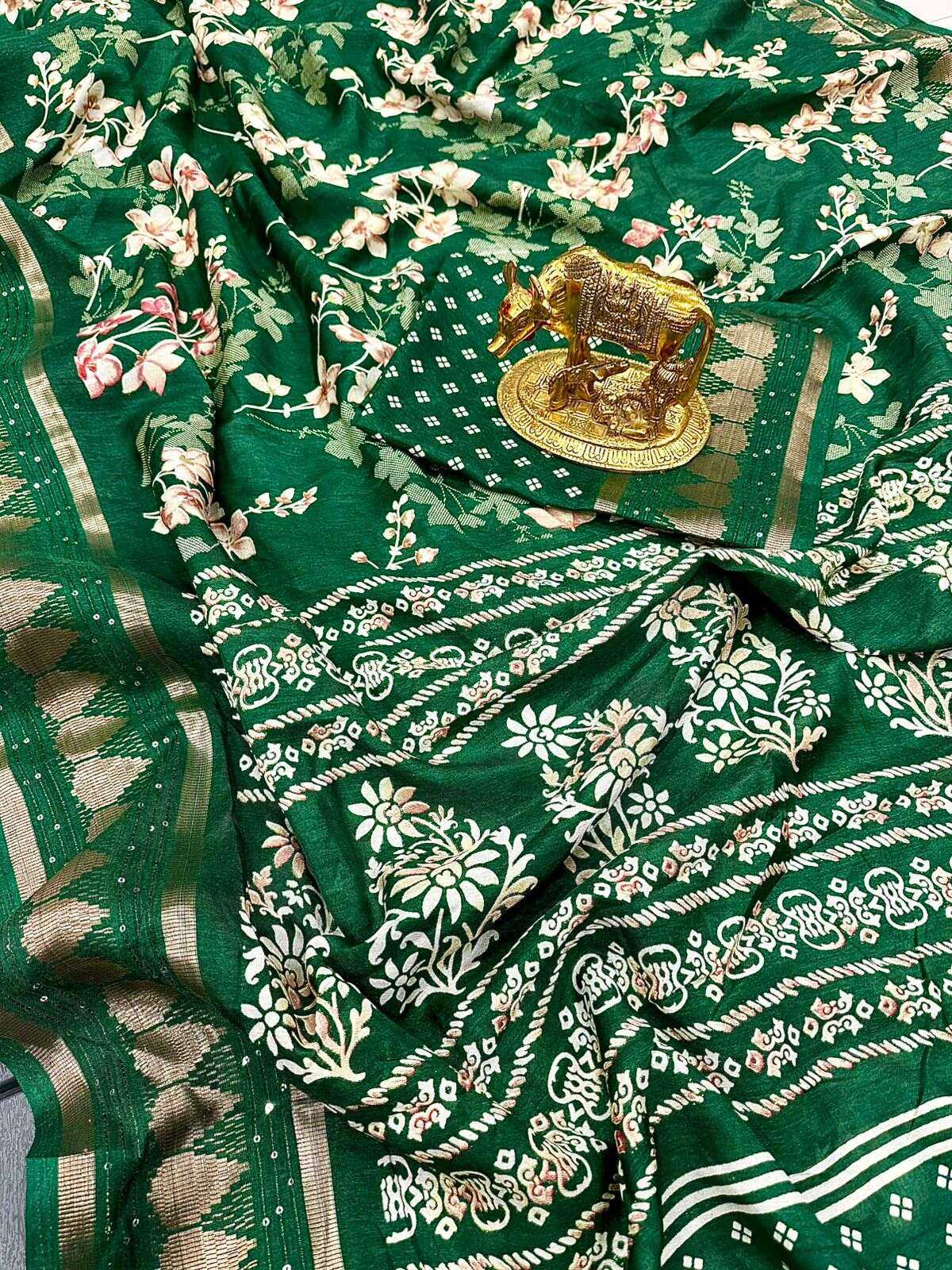 YNF DOLA SILK KESH142 RAC07 SAREES WHOLESALE PRINTED ZARI BORDER SILK SAREES MANUFACTURER