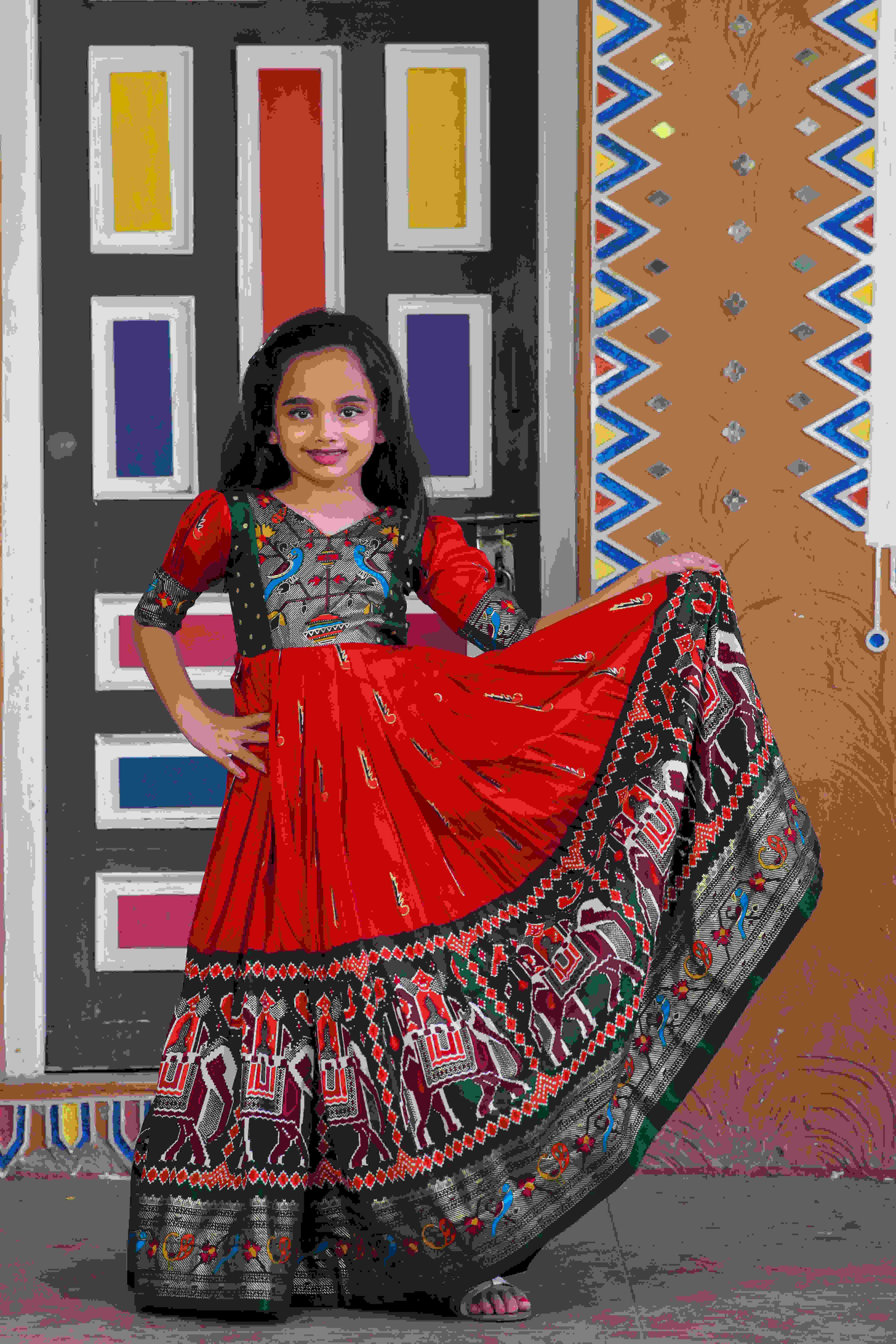 Ynf Dola Silk KESH215 1019 Kids Wear Wholesale Kids Gown Kids Frocks Kids Designer Frock Manufacturer