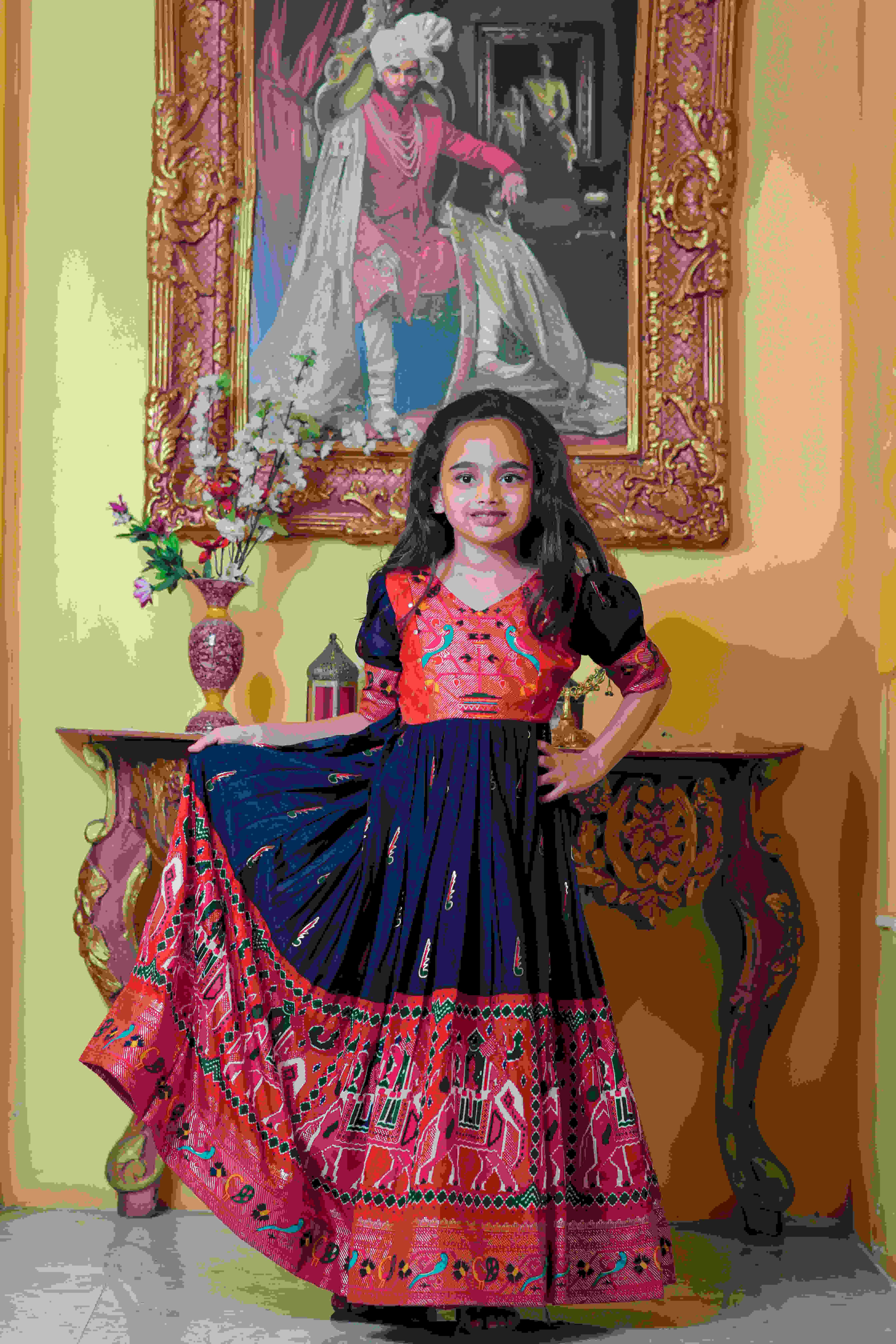 Ynf Dola Silk KESH215 1019 Kids Wear Wholesale Kids Gown Kids Frocks Kids Designer Frock Manufacturer