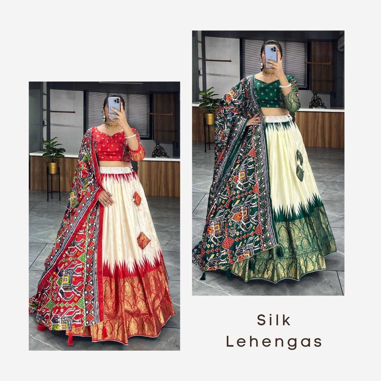 Ynf Dola Silk RIN119 7117 Lehengas Wholesale Designer Lehenga Silk Lehenga Paithani Lehenga Manufacturer