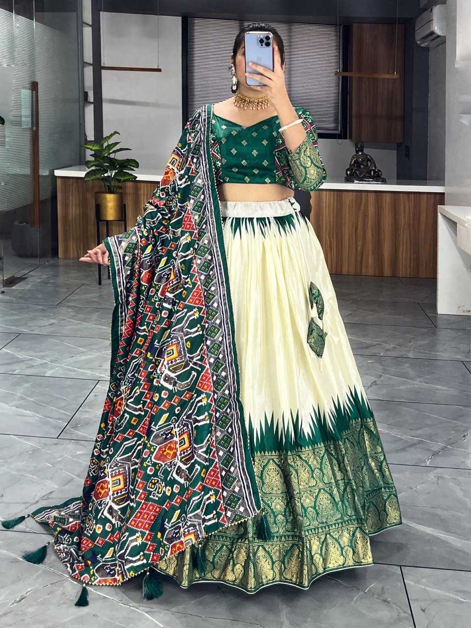 Ynf Dola Silk RIN119 7117 Lehengas Wholesale Designer Lehenga Silk Lehenga Paithani Lehenga Manufacturer