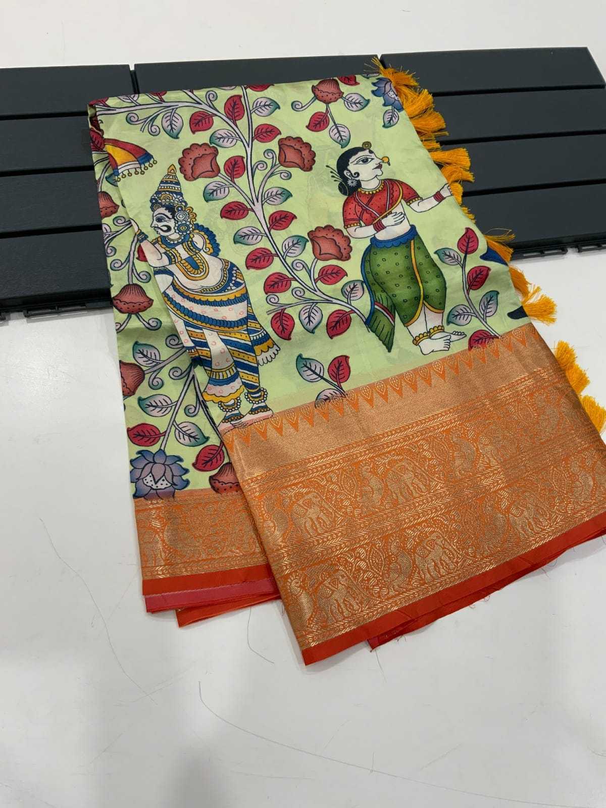 YNF FABRIC KESH276 VND03SAREES WHOLESALE DESIGNER PRINTED TISSUE SILK SAREES MANUFACTURER