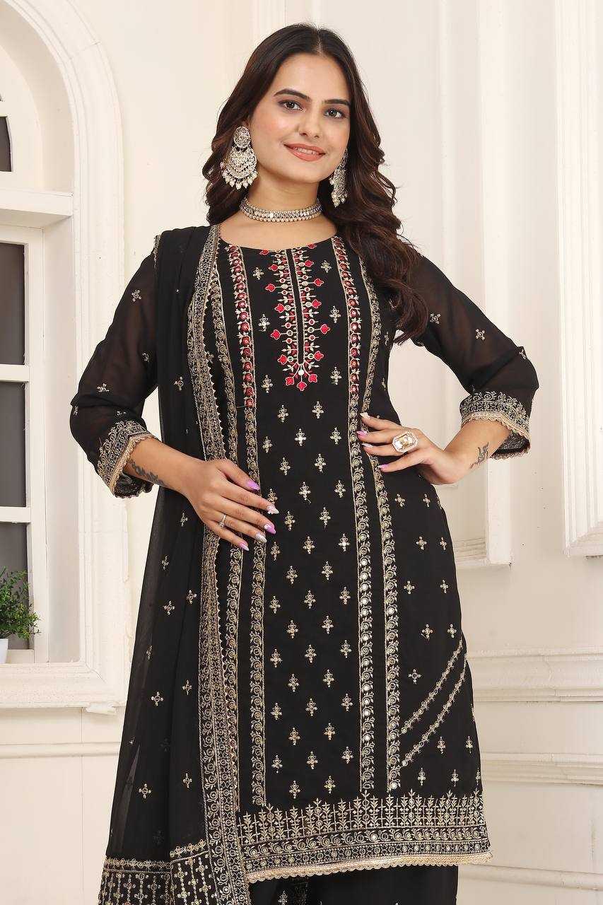 YNF FAUX GEORGETTE KESH399 3102 SUITS & DRESSES WHOLESALE GEORGETTE EMBROIDERY PAKISTANI SUITS MANUFACTURER