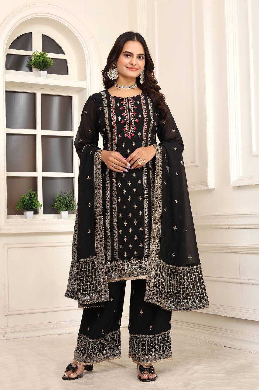 YNF FAUX GEORGETTE KESH399 3102 SUITS & DRESSES WHOLESALE GEORGETTE EMBROIDERY PAKISTANI SUITS MANUFACTURER