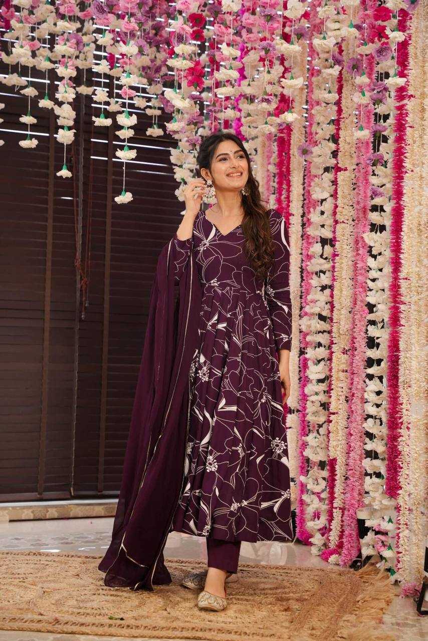 YNF GEORGETTE KESH232 1482 GOWNS WHOLESALE PRINTED  LONG FANCY GOWNS MANUFACTURER