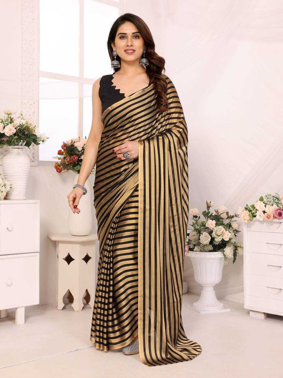 Ynf Georgette KESH245 RNF15 Sarees Wholesale Ready To Wear Sarees Georgette Sarees Sarees With Blouse Manufacturer