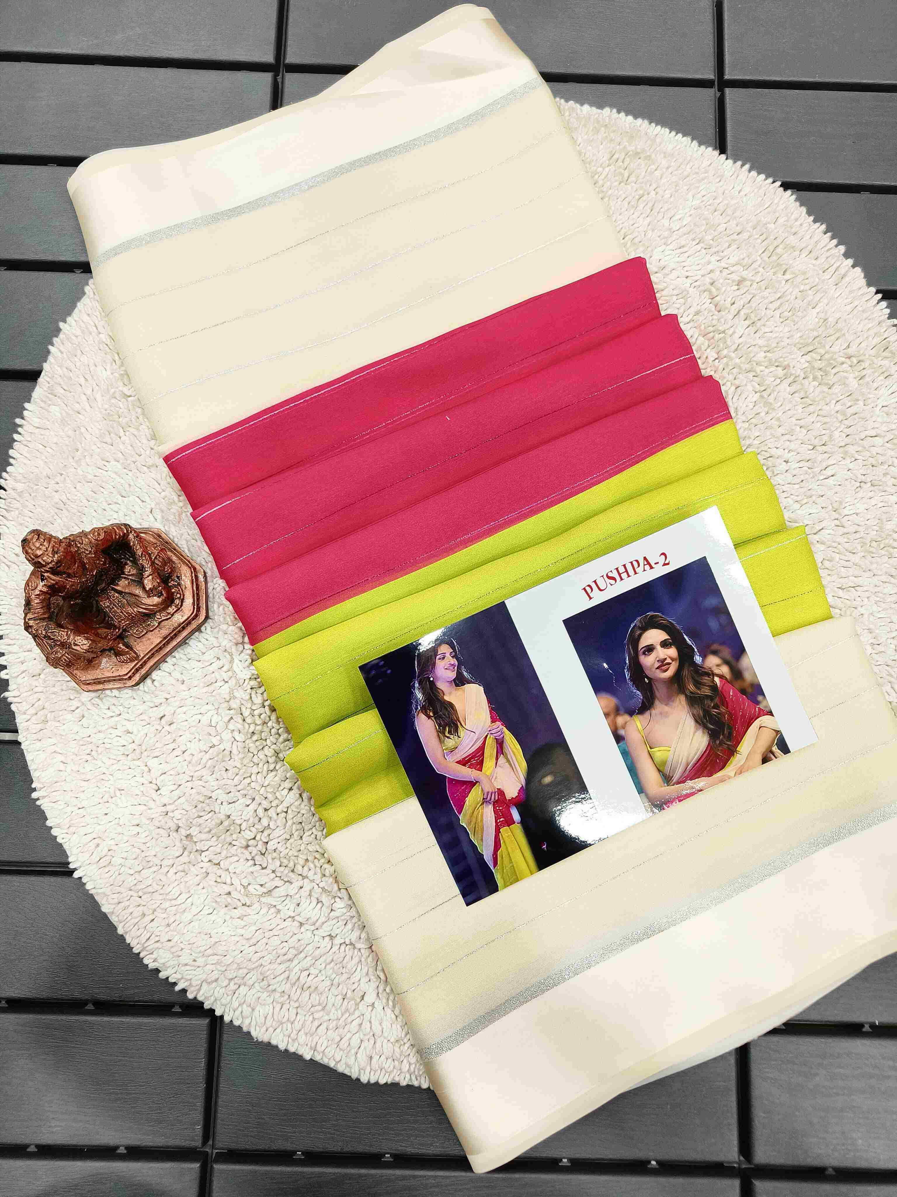 Ynf Georgette KESH261 KTS47 Sarees Bollywood Collections Wholesale Fancy Sarees Zari Sarees Sreeleela Manufacturer