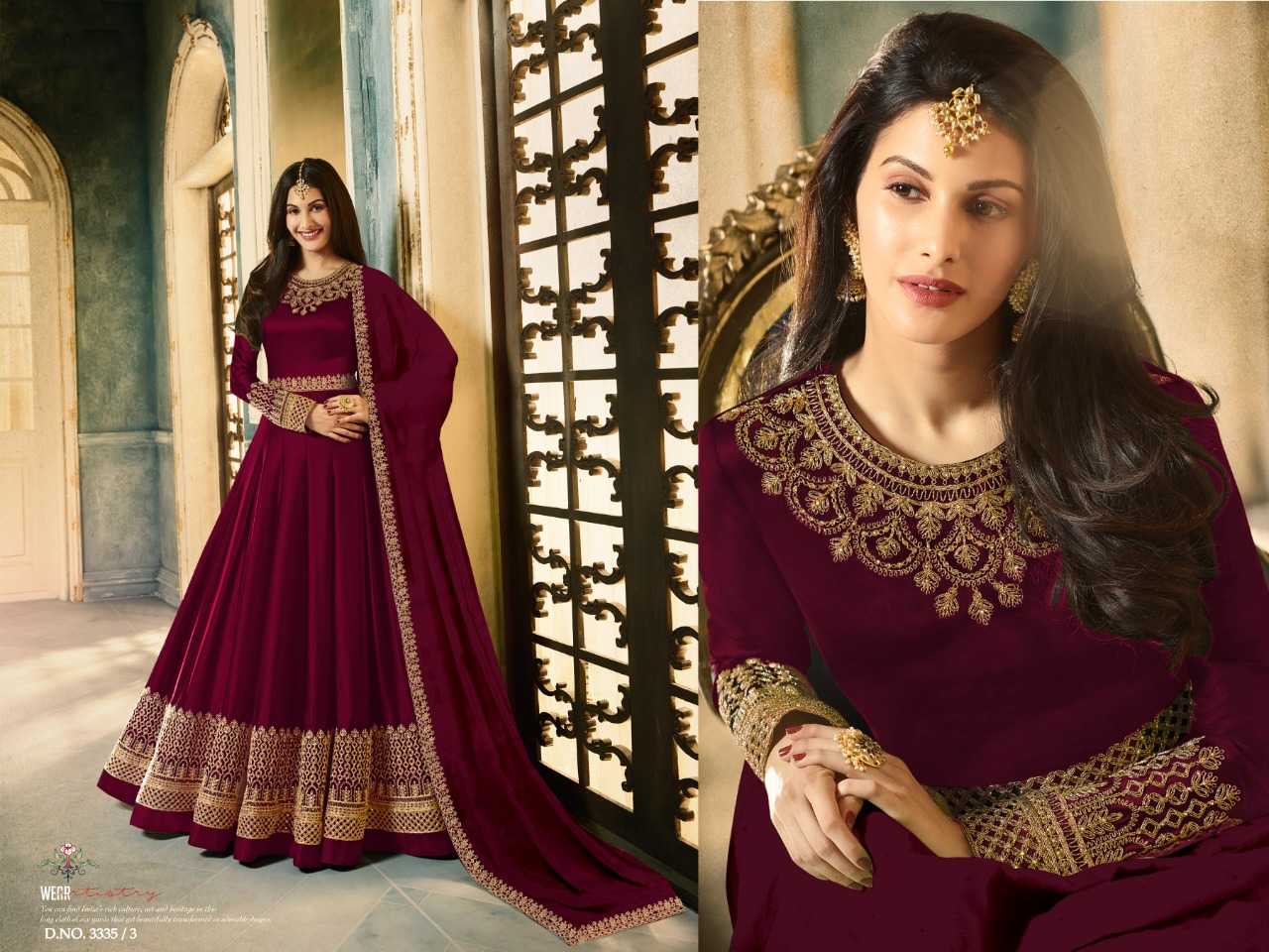 Ynf Georgette KESH379 009054 Suits & Dresses Wholesale Ladies Suits Georgette Suit Semi Stitched Suits Manufacturer