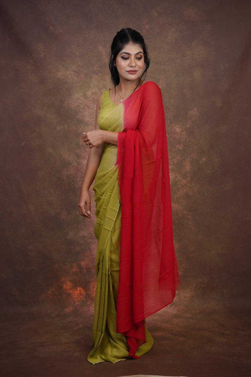 Ynf Georgette KESH388 195 Vaanya Sarees Wholesale Printed Sarees Georgette Sarees Sarees With Blouse Manufacturer