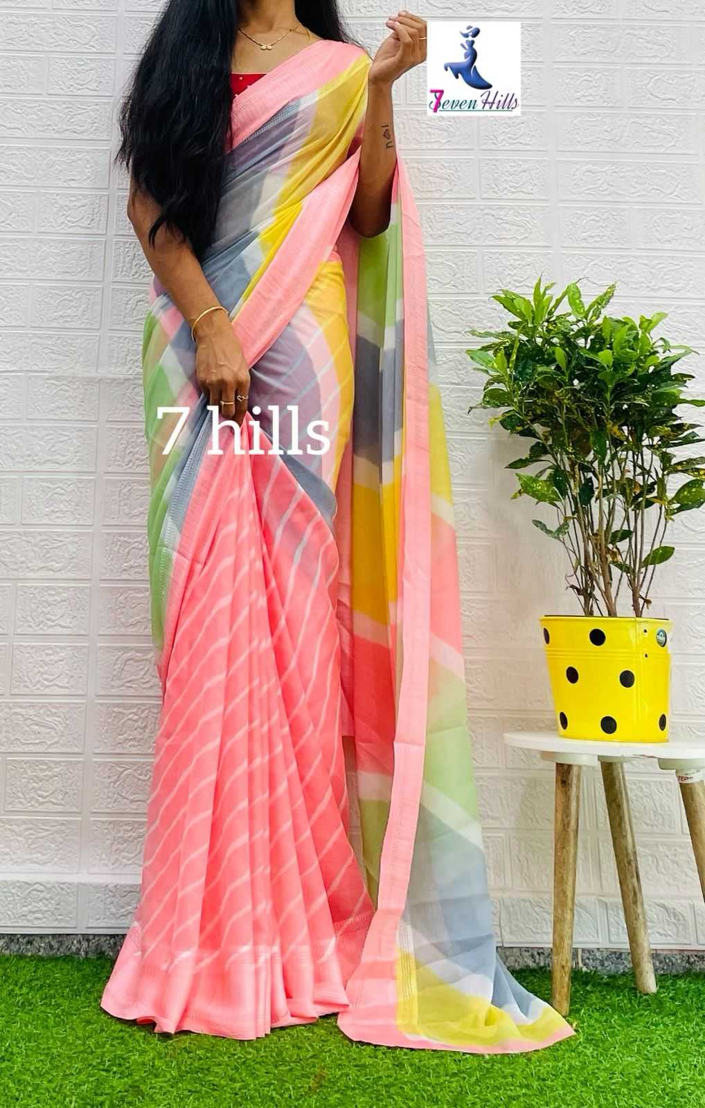 Ynf Georgette KESH418 MKD 13 Sarees Wholesale Designer Sarees Georgette Sarees Lightweight Sarees Manufacturer