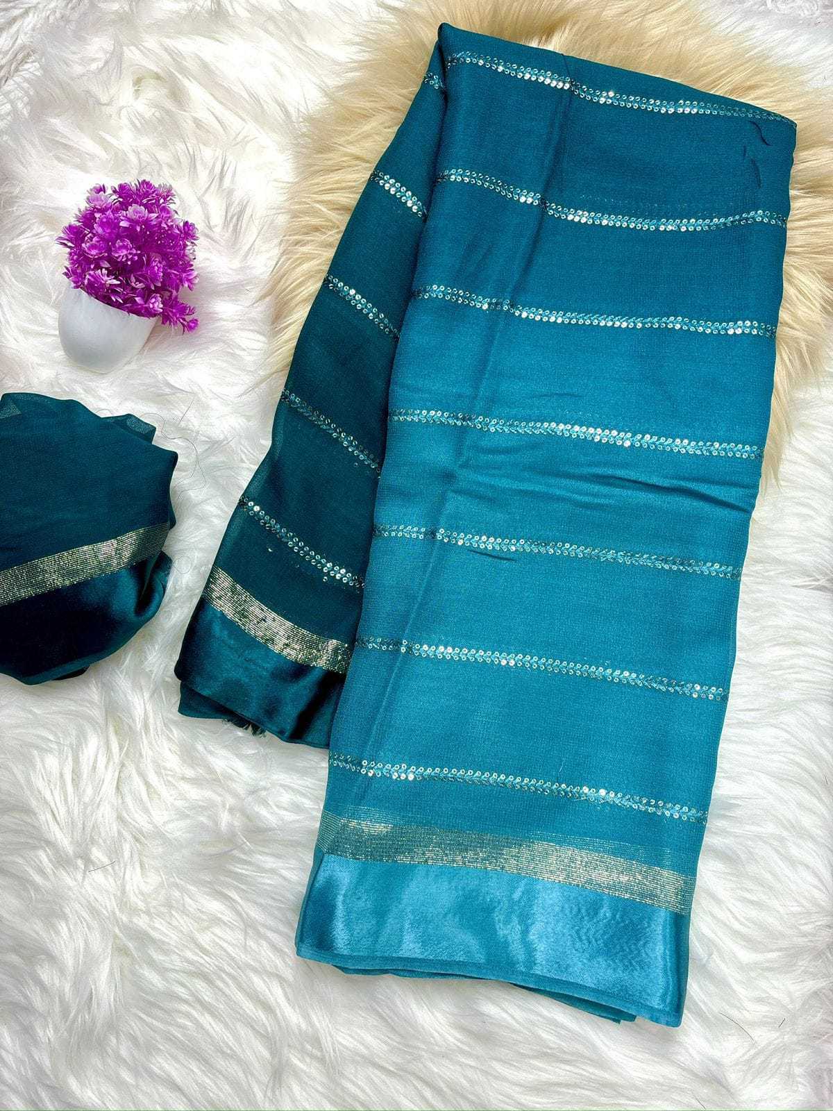 Ynf Georgette RIN178 SNT52 Sarees Wholesale Party Wear Sarees Fancy Sarees Ladies Sarees Manufacturer