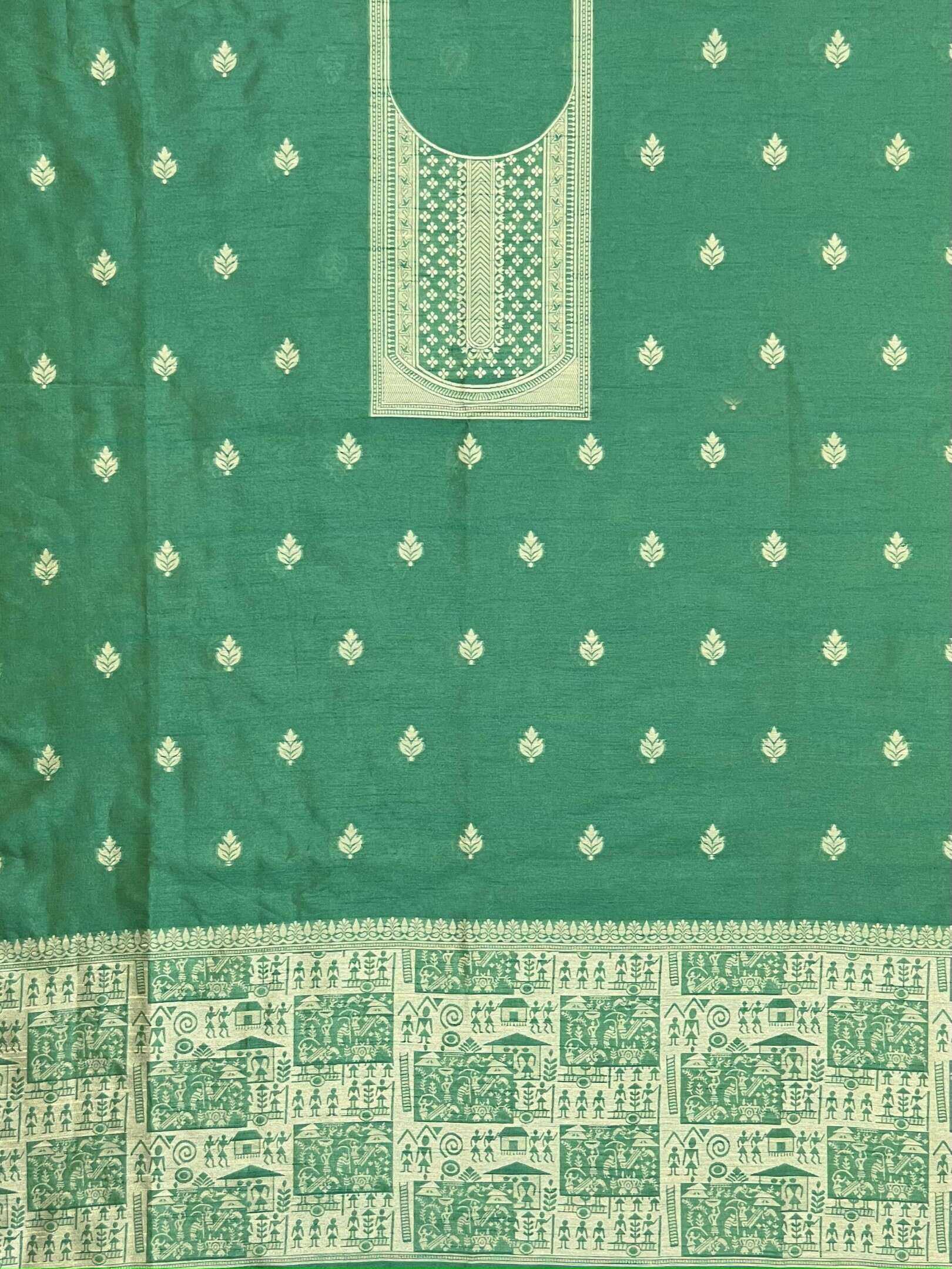 Ynf Handloom Silk KESH166 HANDLOOM SUIT 1002 Suits & Dresses Wholesale Designer Suits Silk Suits Handloom Suits Manufacturer