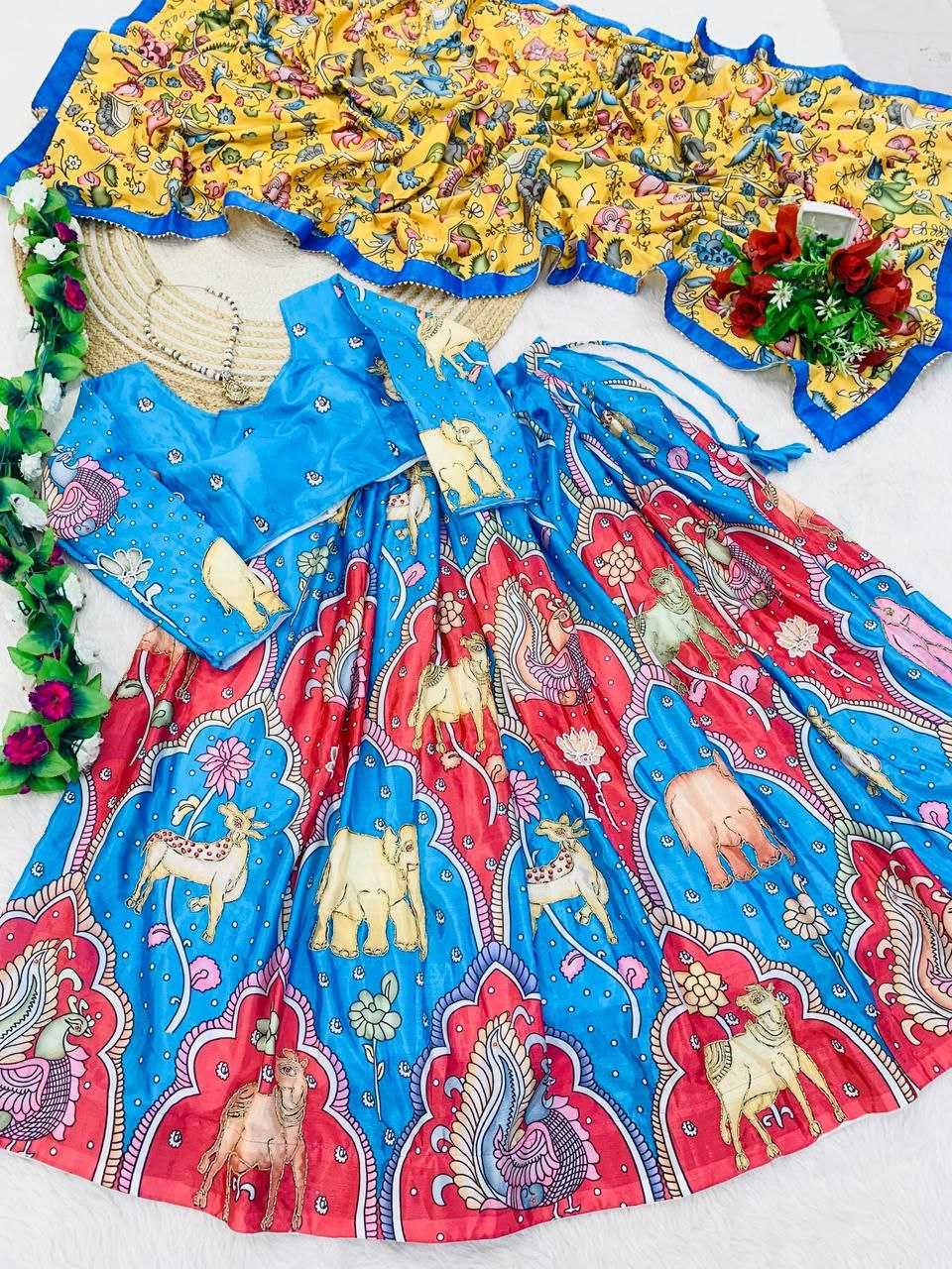 Ynf Heavy Chinnon Silk KESH189 VET20 Lehengas Wholesale Silk Lehenga Printed Lehenga Lehenga With Blouse Manufacturer