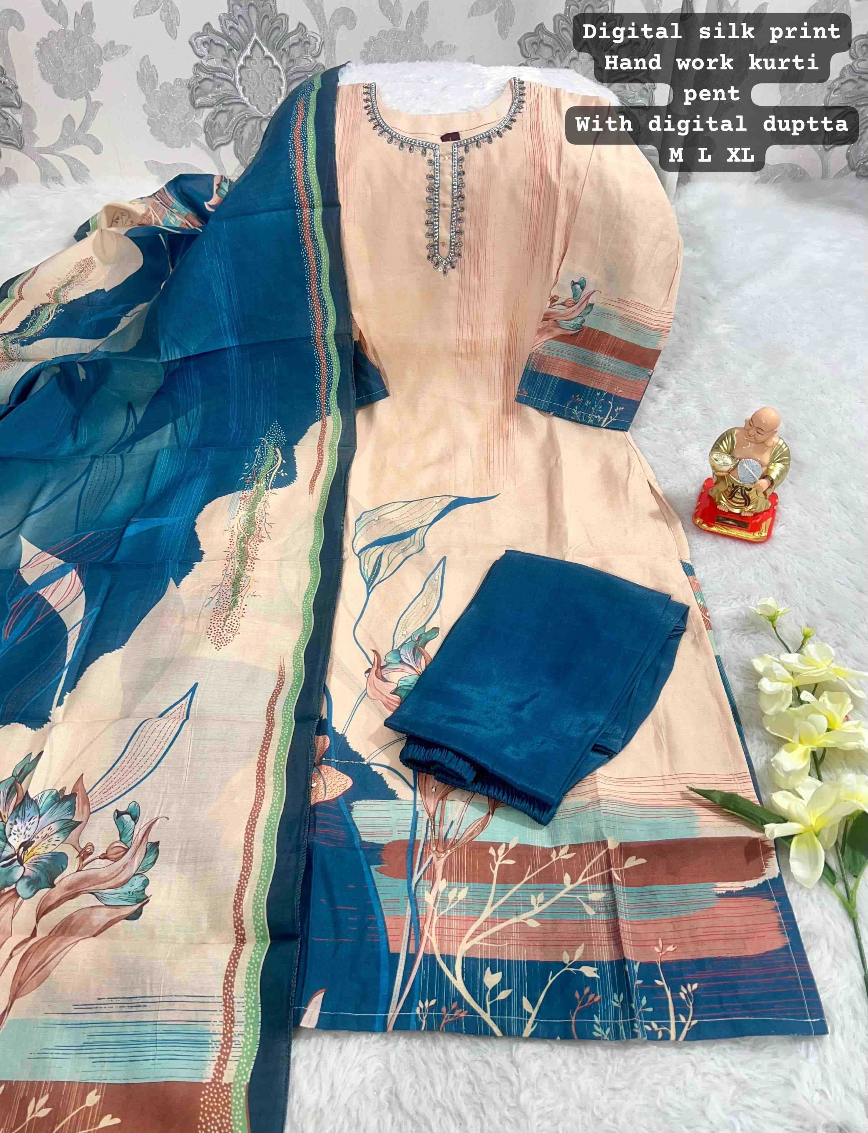 Ynf Heavy Muslin KESH256 RNF74 Suits & Dresses Wholesale Printed Suits Designer Suits Handloom Suits Manufacturer