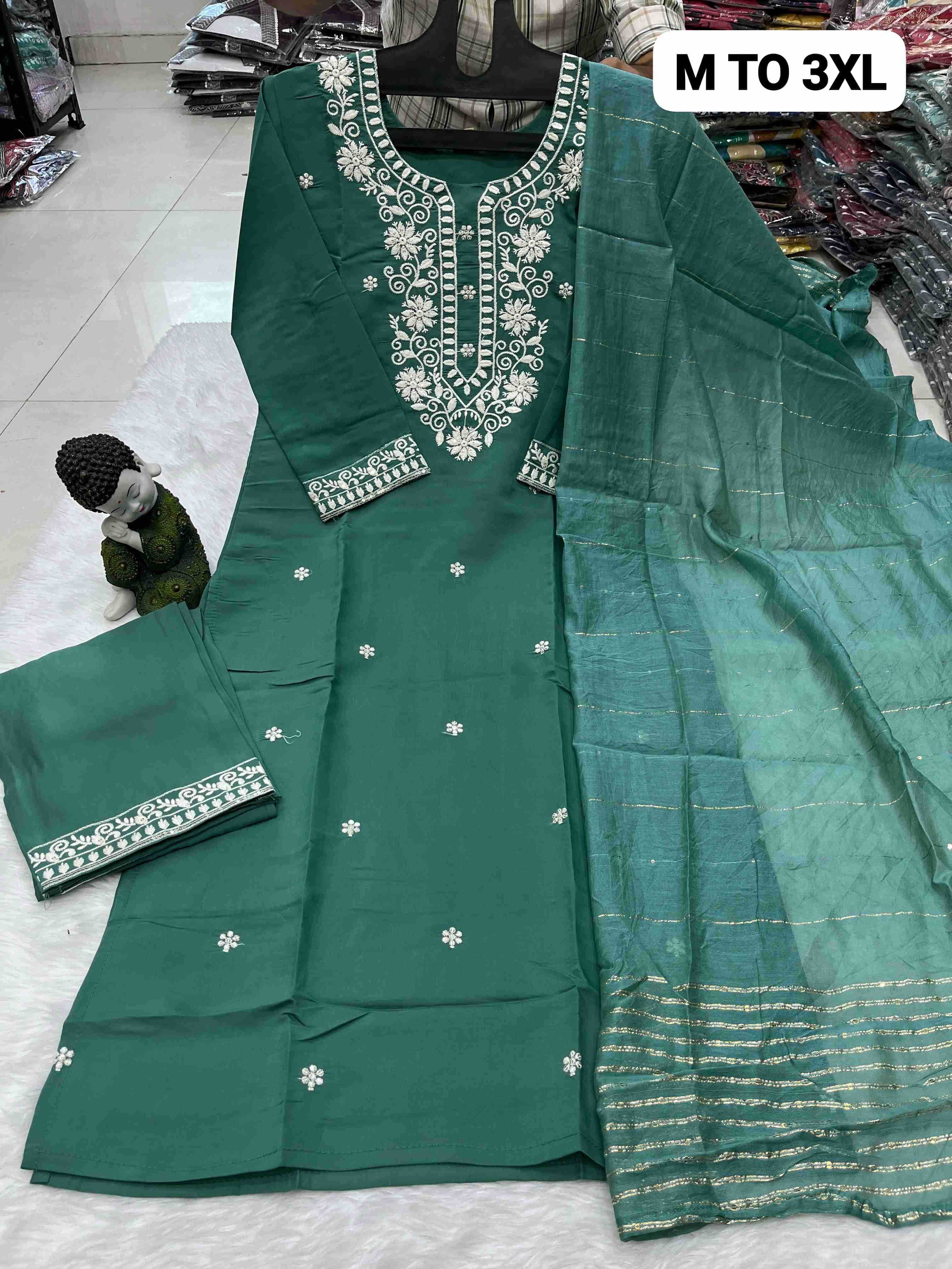 Ynf Heavy Roman Silk KESH258 VDA137 Suits & Dresses Wholesale Ladies Suits Palazzo Suit Party wear suits Manufacturer