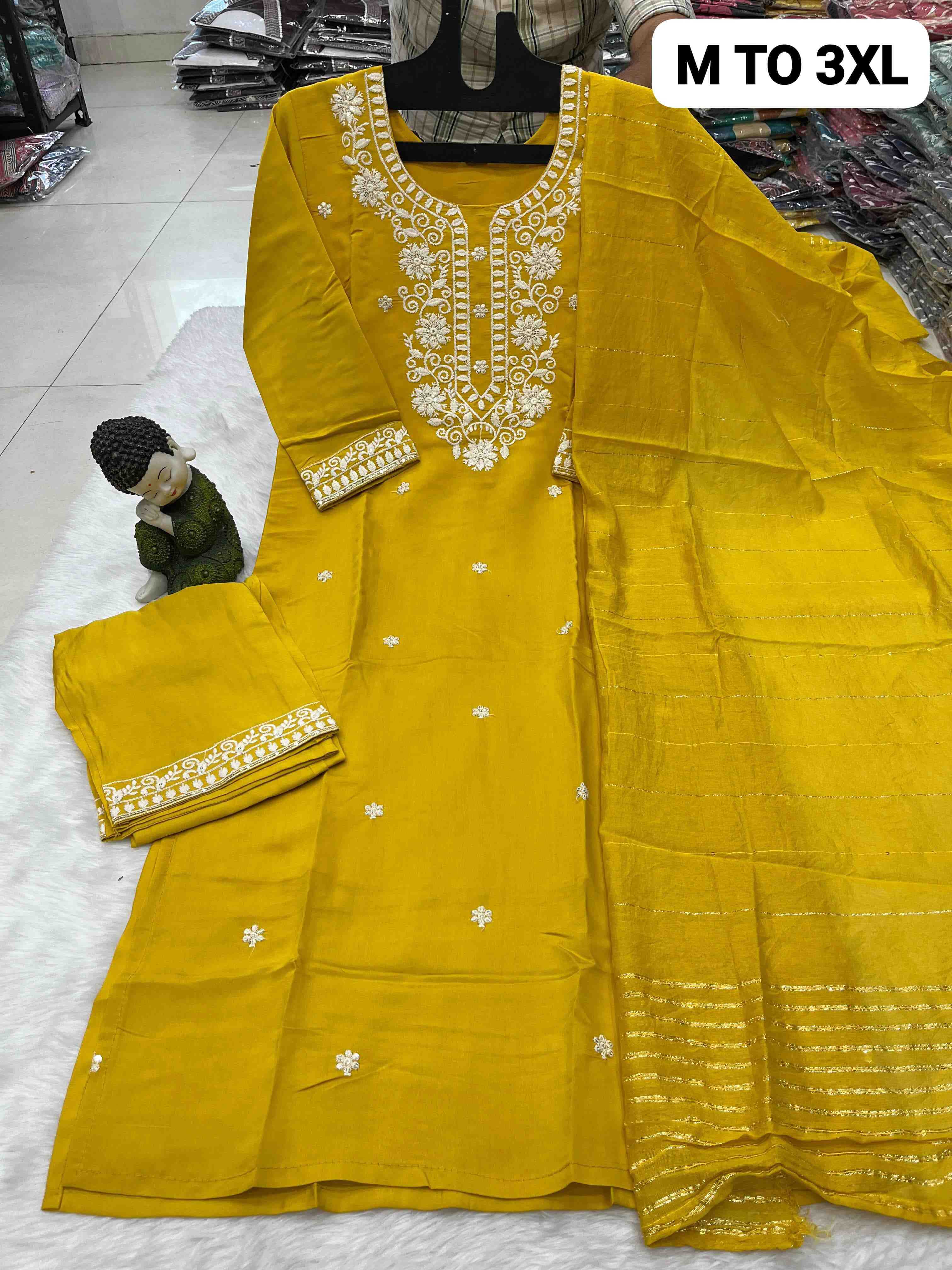 Ynf Heavy Roman Silk KESH258 VDA137 Suits & Dresses Wholesale Ladies Suits Palazzo Suit Party wear suits Manufacturer