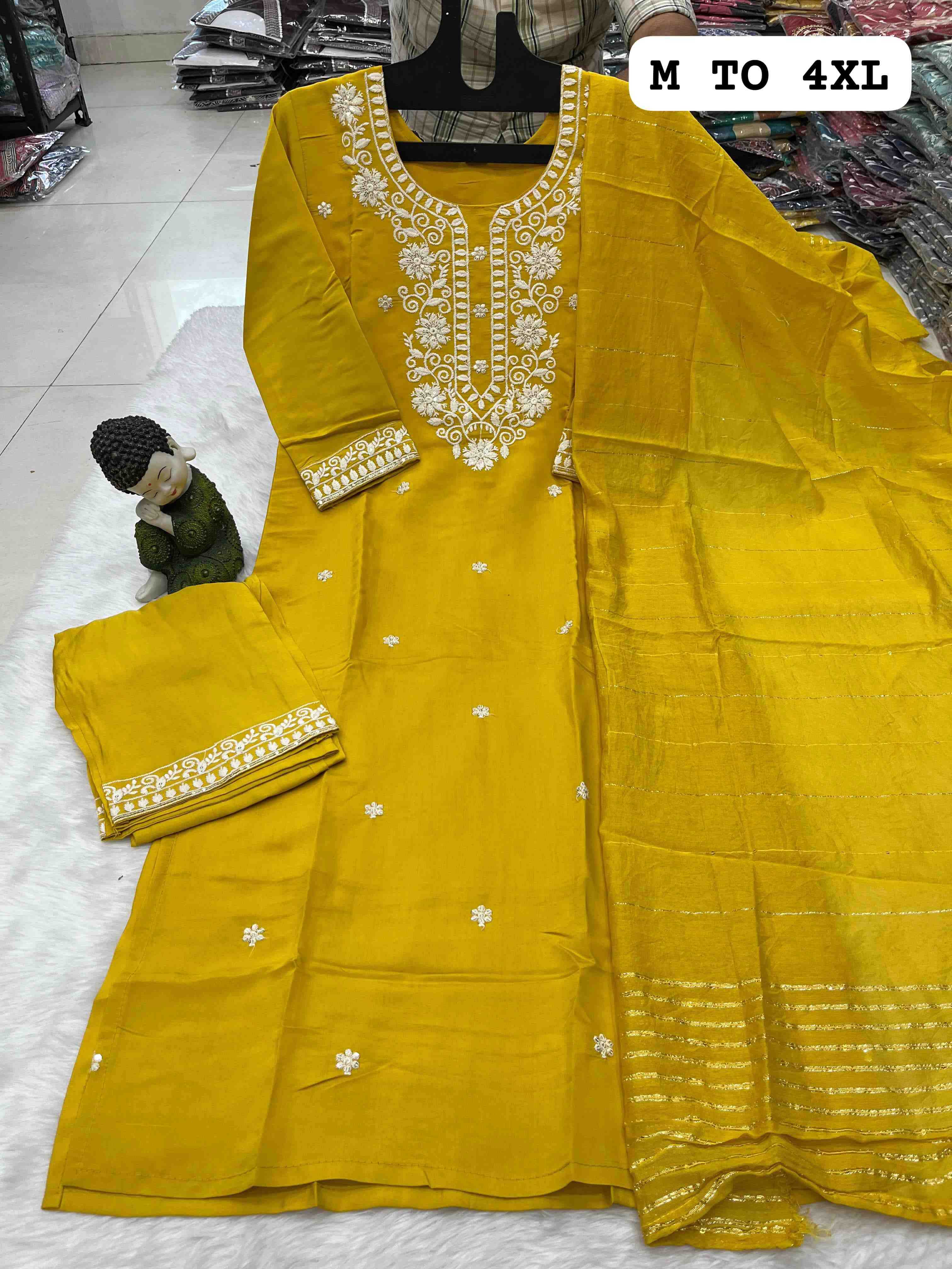 Ynf Heavy Roman Silk KESH258 VDA43 Suits & Dresses Wholesale Ladies Suits Printed Suits Cotton Suits Manufacturer