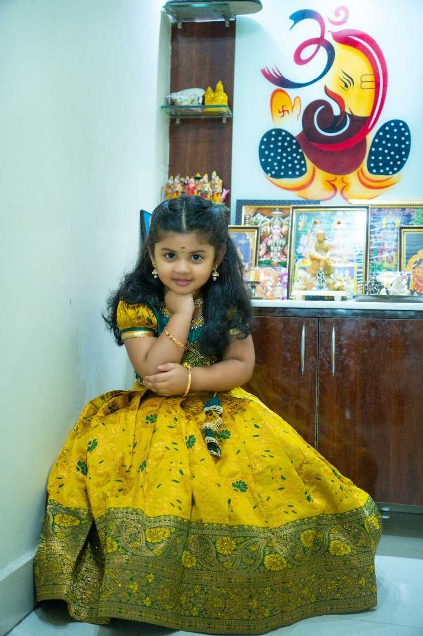 Ynf Jacquard KESH109 RRKT82 Kids Wear Wholesale Kids Lehenga Indian Wear For Kids Baby Girl Lehenga Manufacturer