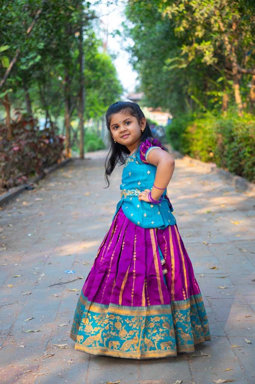 Ynf Jacquard KESH109 RRKT84 Kids Wear Wholesale Kids Lehenga Kids Traditional Outfits Baby Girl Lehenga Manufacturer